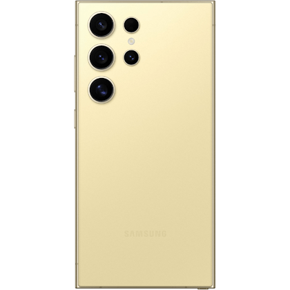 Samsung Galaxy S24 Ultra Titanium Yellow - Achterkant