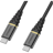Otterbox USB-C naar USB-C Premium Gevlochten Kabel Black