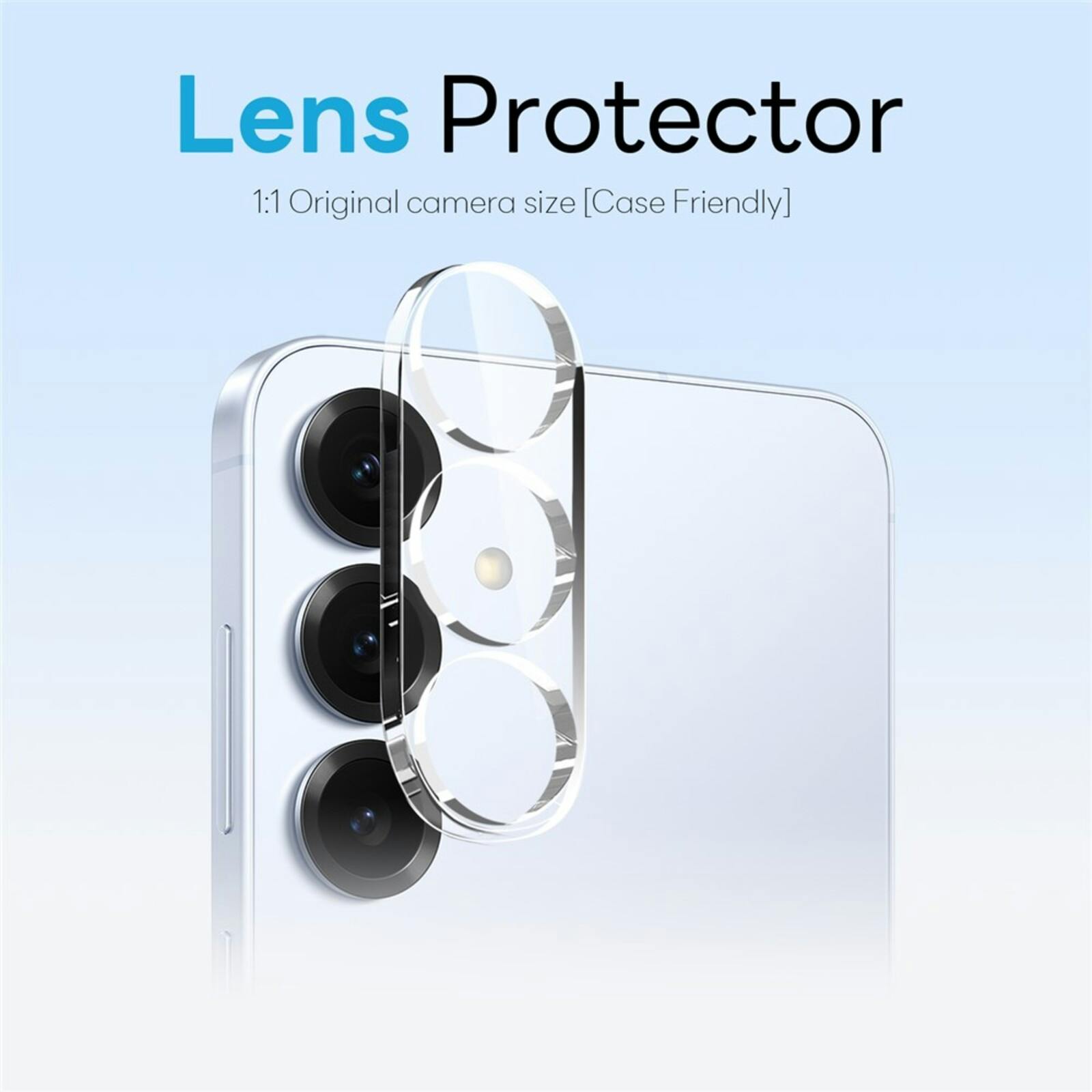 Northjo Samsung Galaxy S25 MagSafe 3-in-1 Protection Bundel Transparant