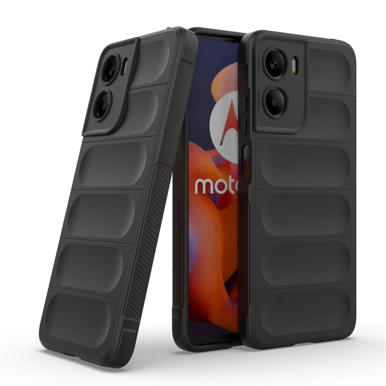 Comfycase Motorola Moto E15/G05s Cushion Case Zwart