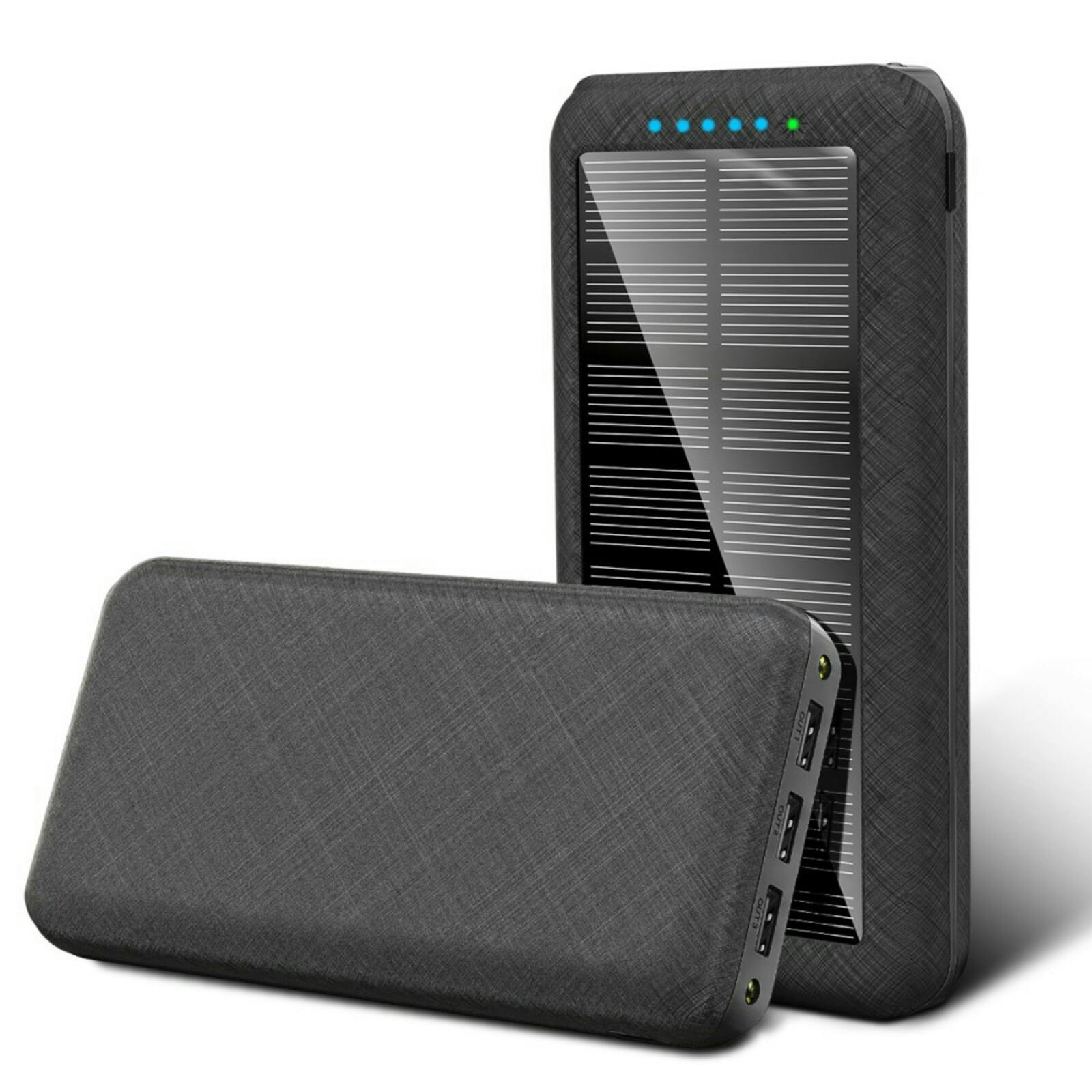 PSOOO 30.000mAh Premium All-in-One Powerbank Zwart 30.000 mAh