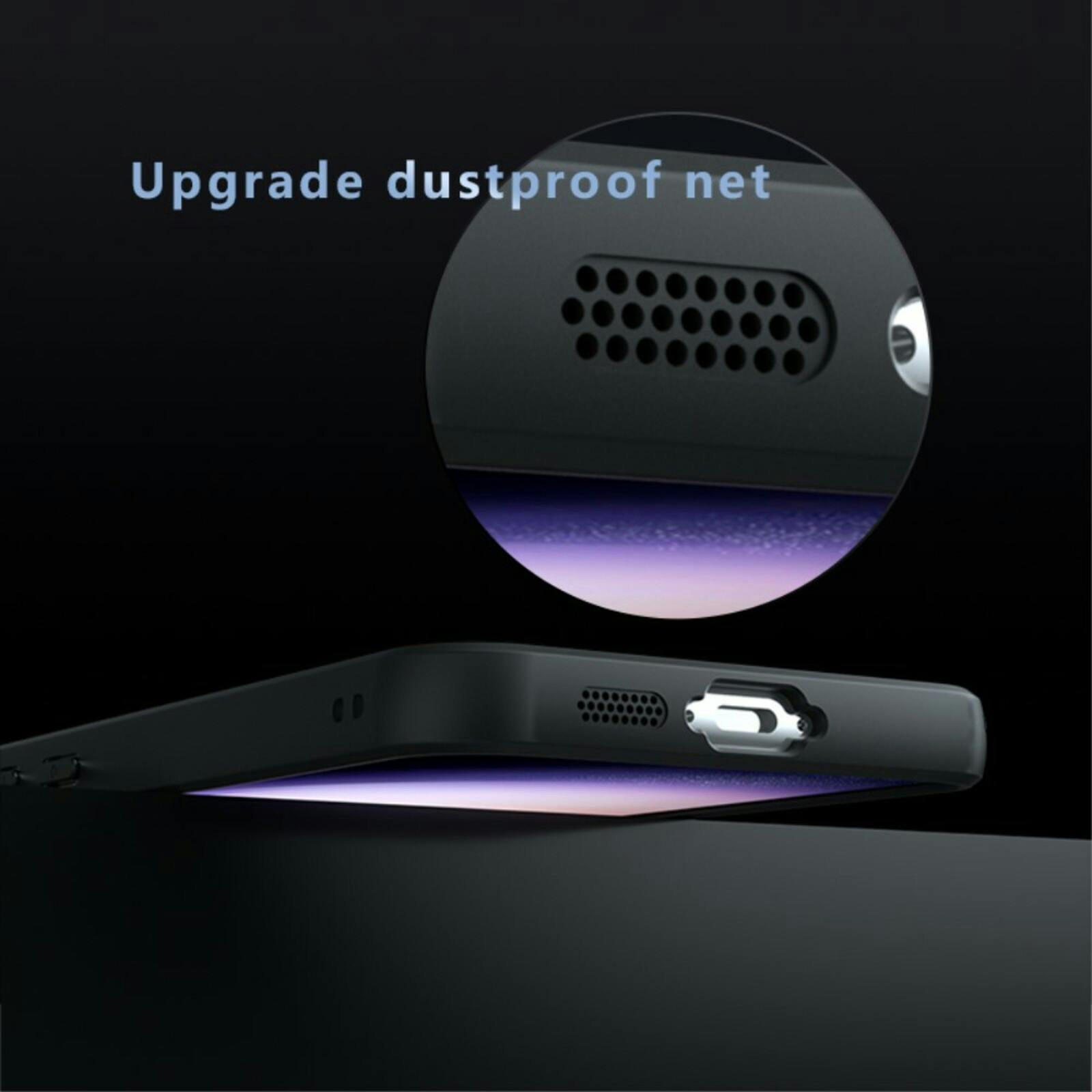 Mocaa Samsung Galaxy A55 Slim Anti-Shock Hoesje Zwart