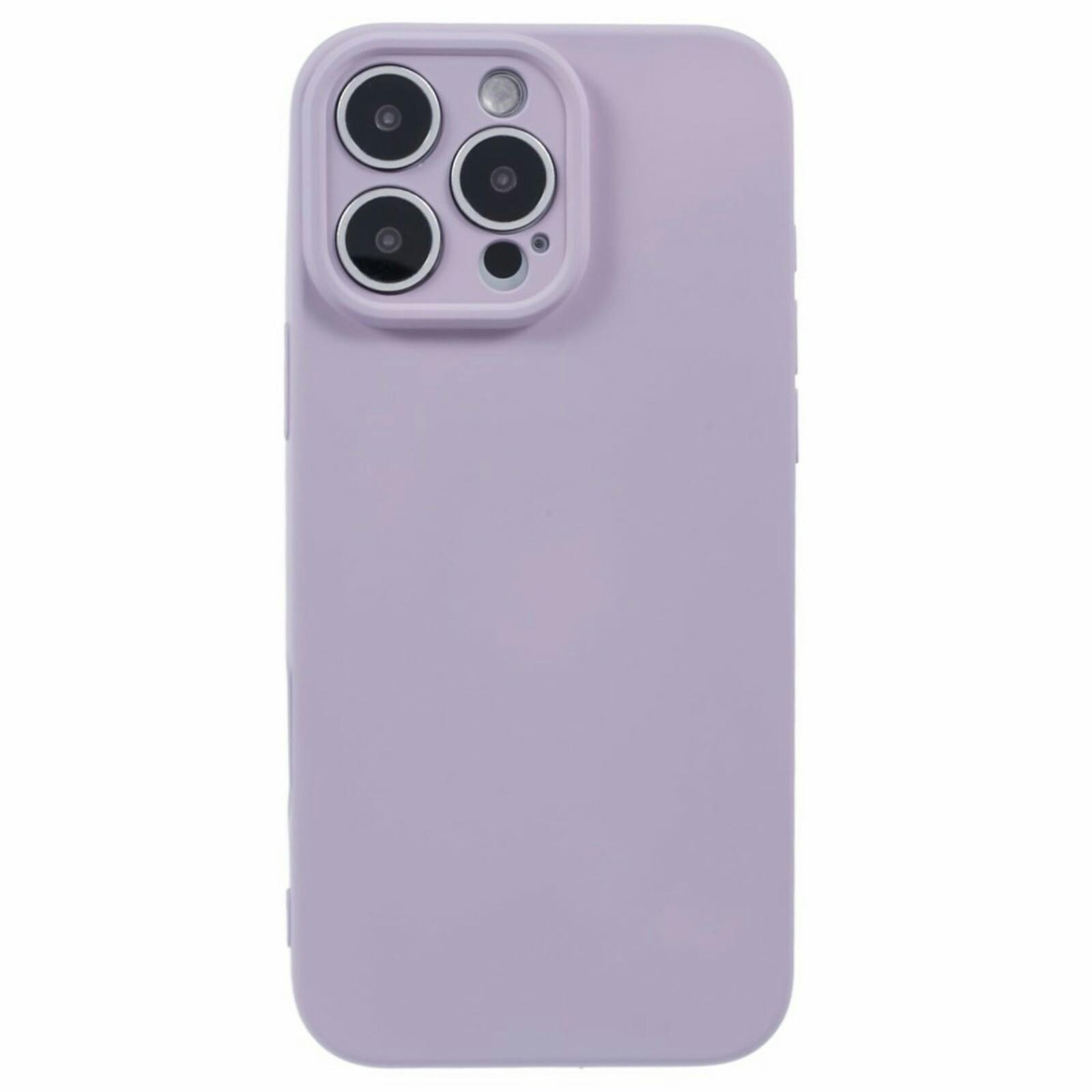 Mocaa Apple iPhone 16 Pro Max Lens Protection Hoesje Paars