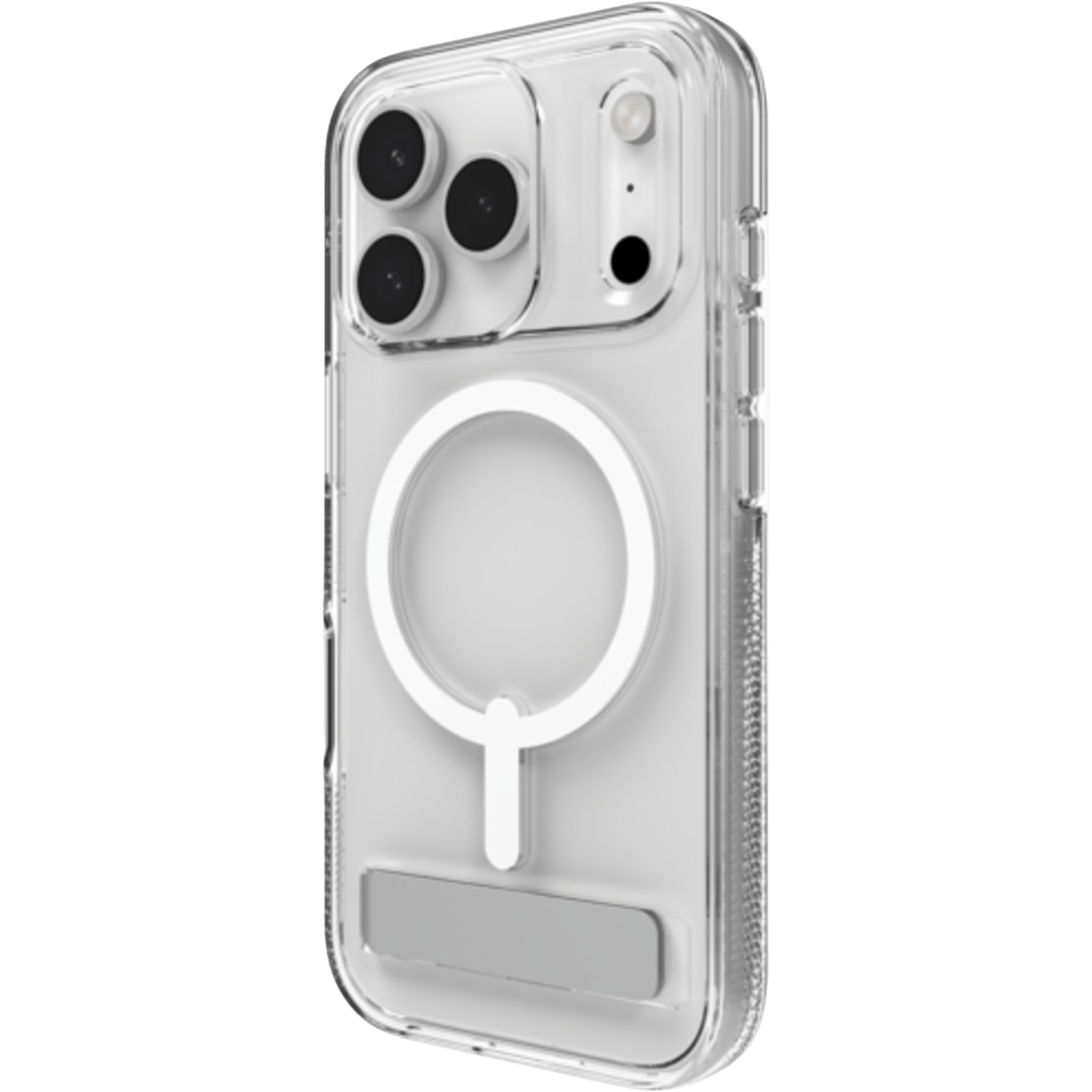 ZAGG iPhone 17 Pro MagSafe Crystal Palace Case met Kickstand