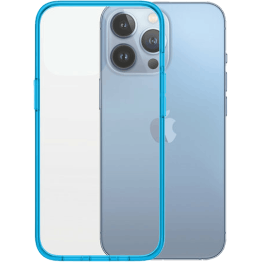 PanzerGlass iPhone 13 Pro Clear Case Bondi Blue - Voorkant