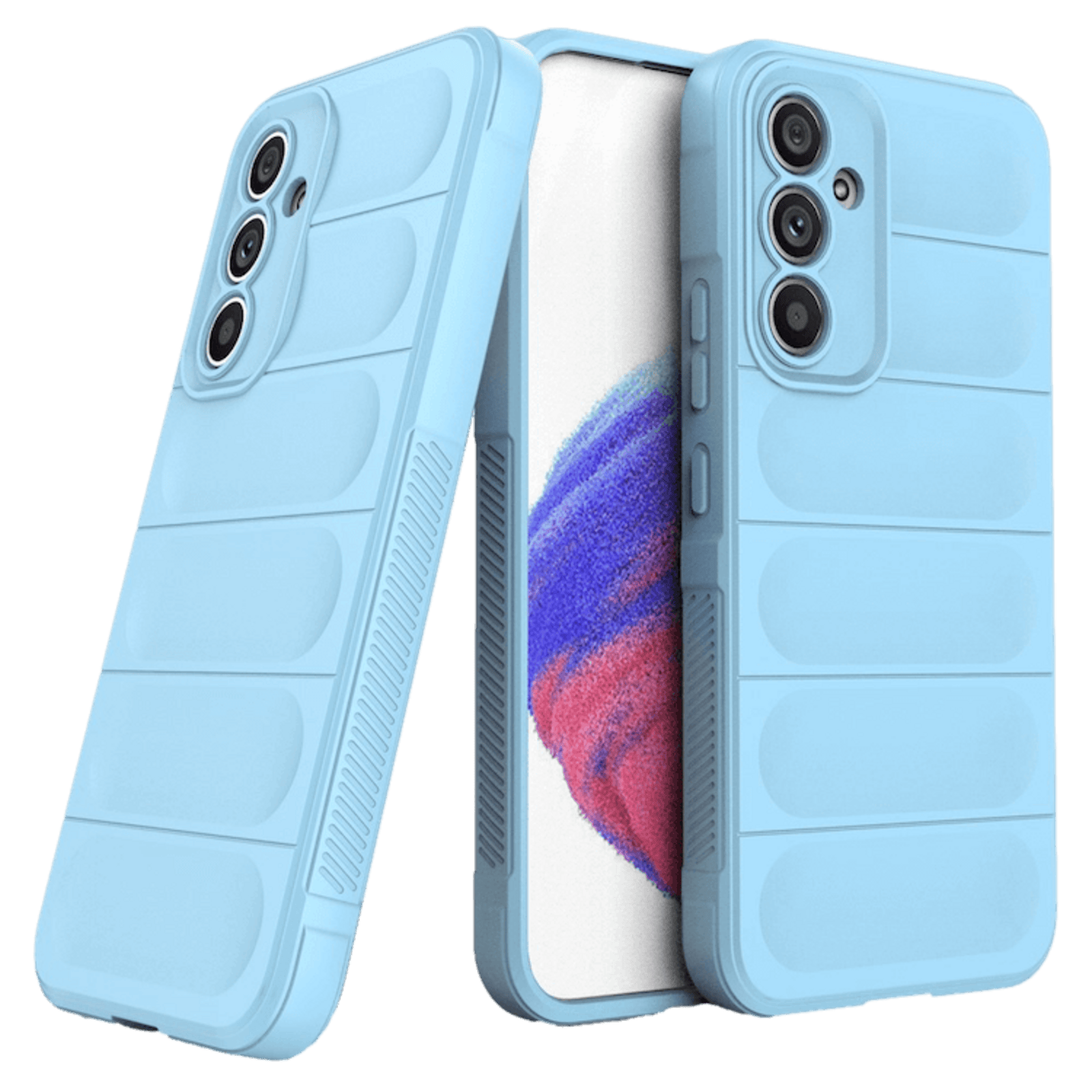 Comfycase Samsung Galaxy A54 Cushion Case Blauw