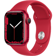 Apple Watch Series 7 Cellular 41mm Red - Voorkant