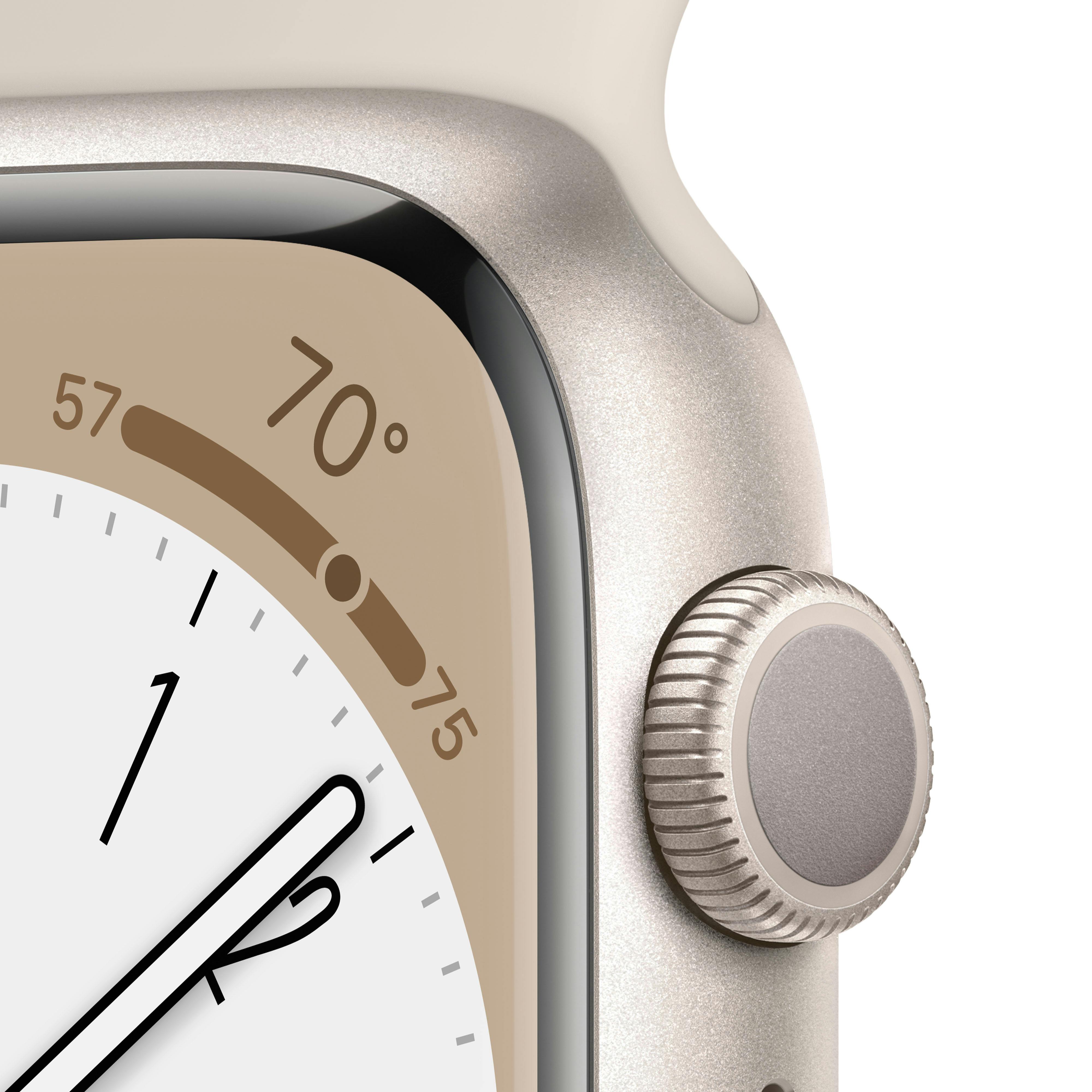 Apple Watch Series 8 Starlight