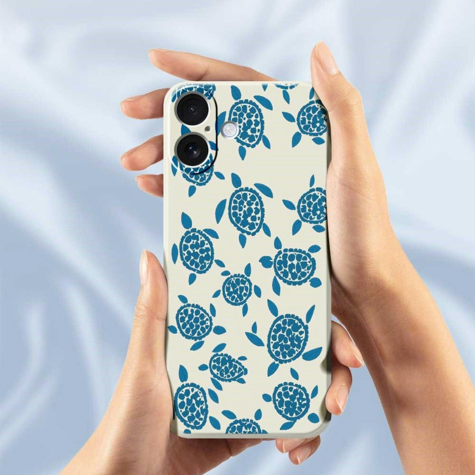 Mocaa Apple iPhone 17 Beschermhoesje Schildpadden Meerkleurig