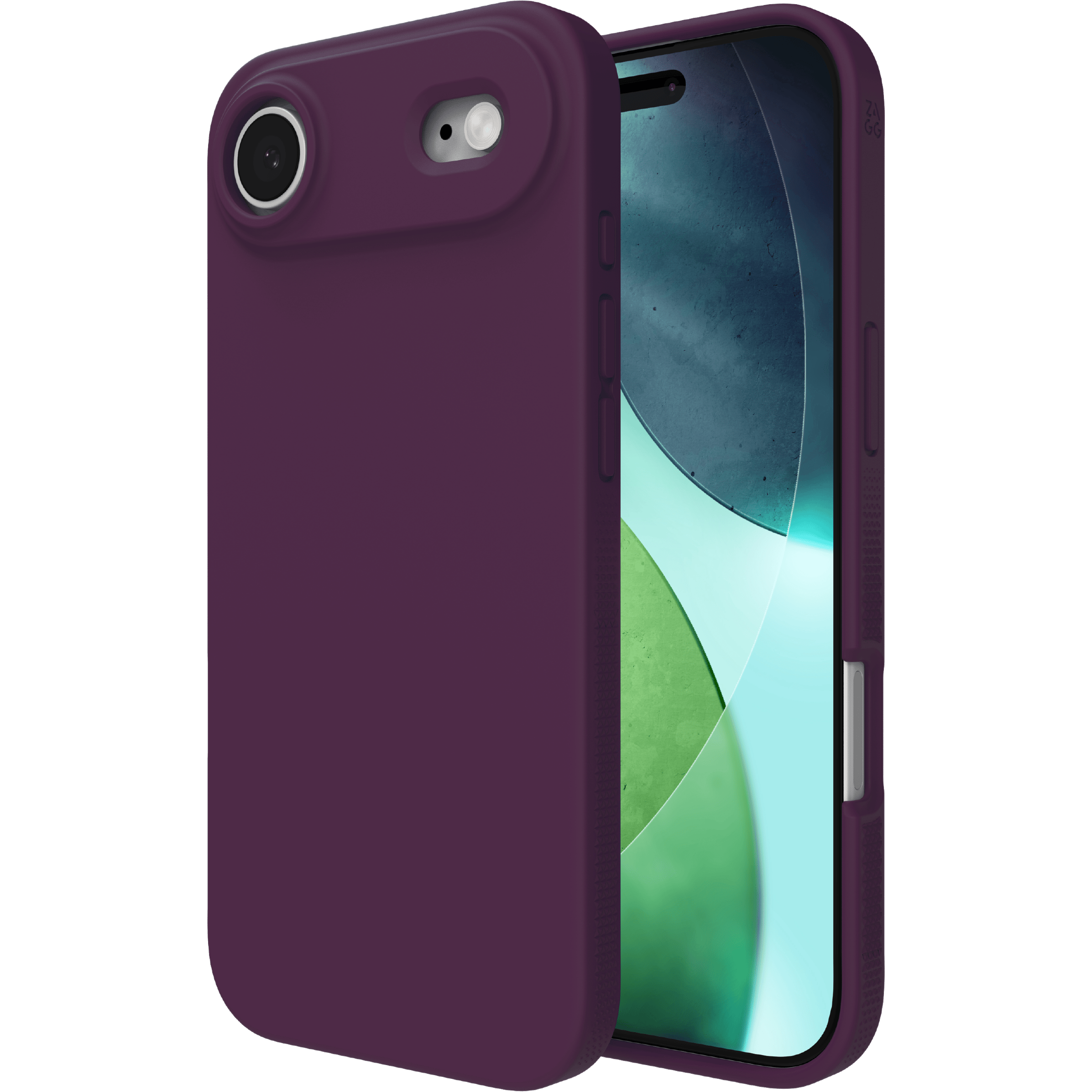 ZAGG iPhone Air MagSafe Manhattan Case Burgundy - Voorkant