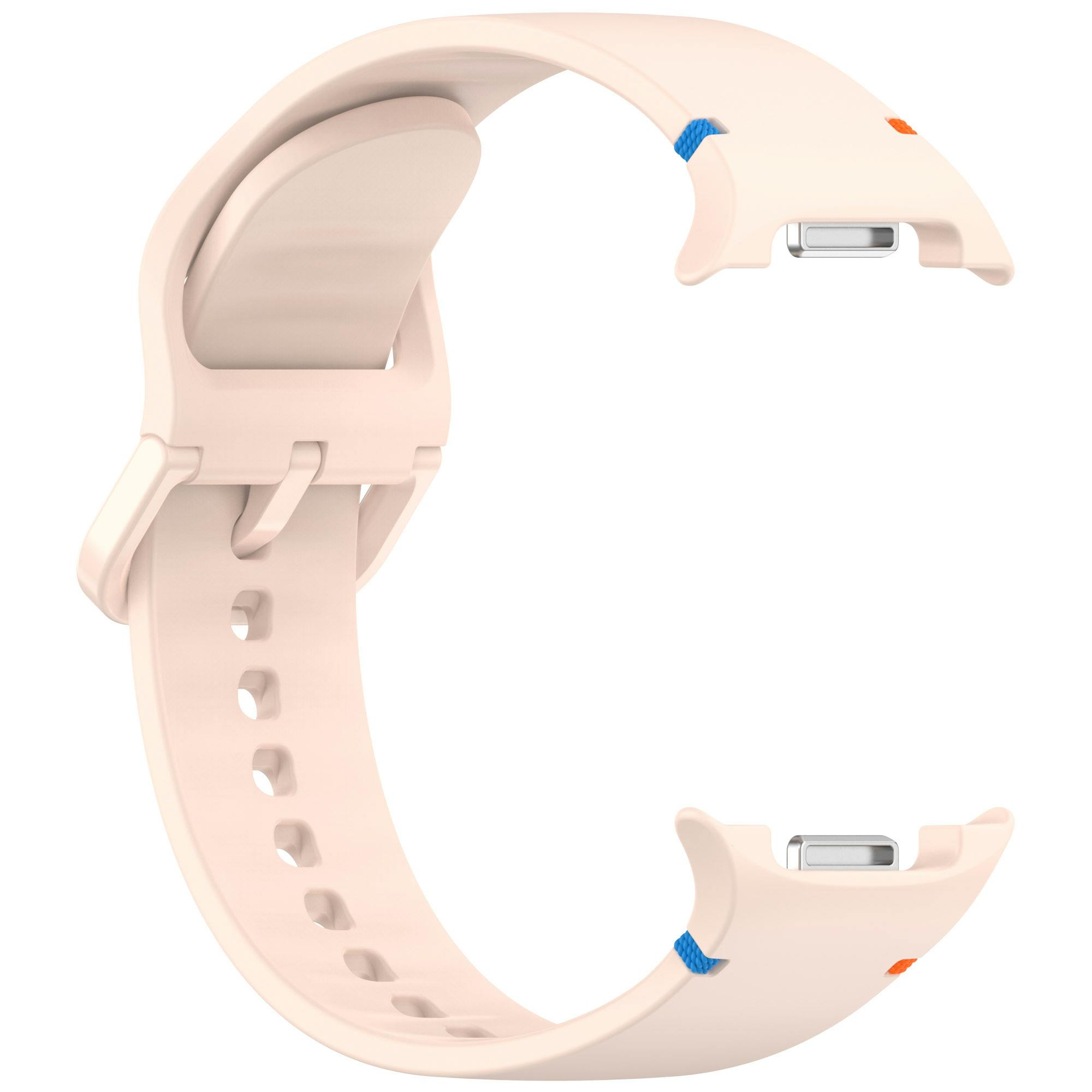 Mocaa Samsung Galaxy Watch8 Siliconen Bandje 44mm Roze