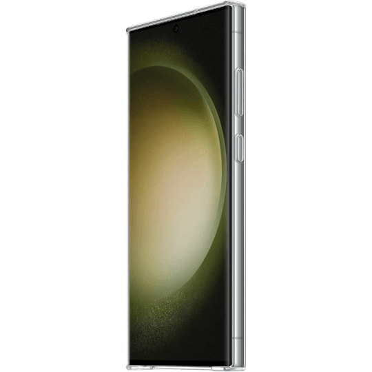 Samsung Galaxy S23 Ultra Doorzichtig TPU Hoesje Transparant - Voorkant