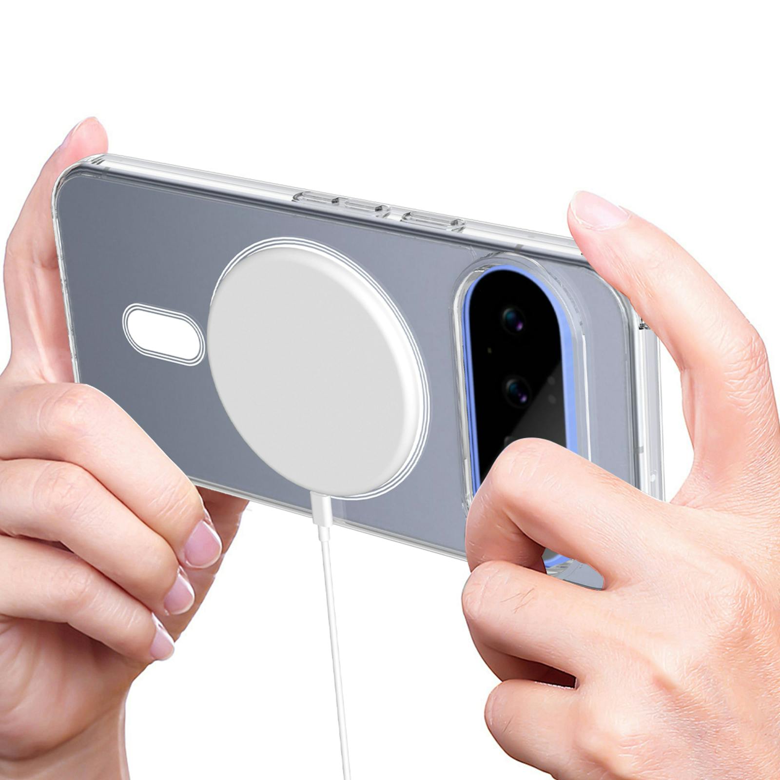 CaseBody Google Pixel 11 Pro XL Magnetische TPU Case Transparant