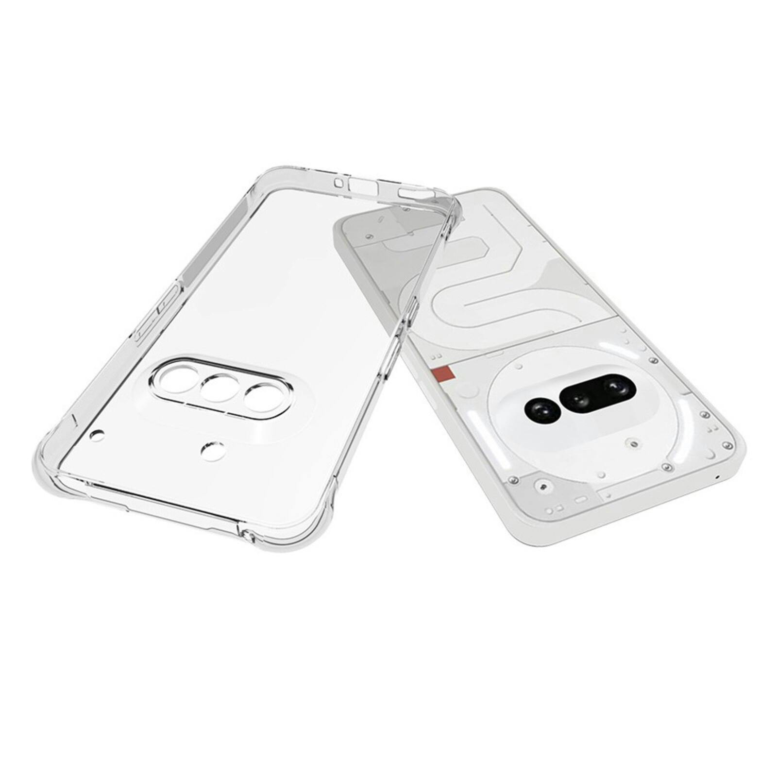 CaseBody Nothing Phone (3a) Shockproof Hoesje Transparant