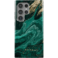 Burga Galaxy S24 Ultra Hoesje Emerald Pool - Voorkant