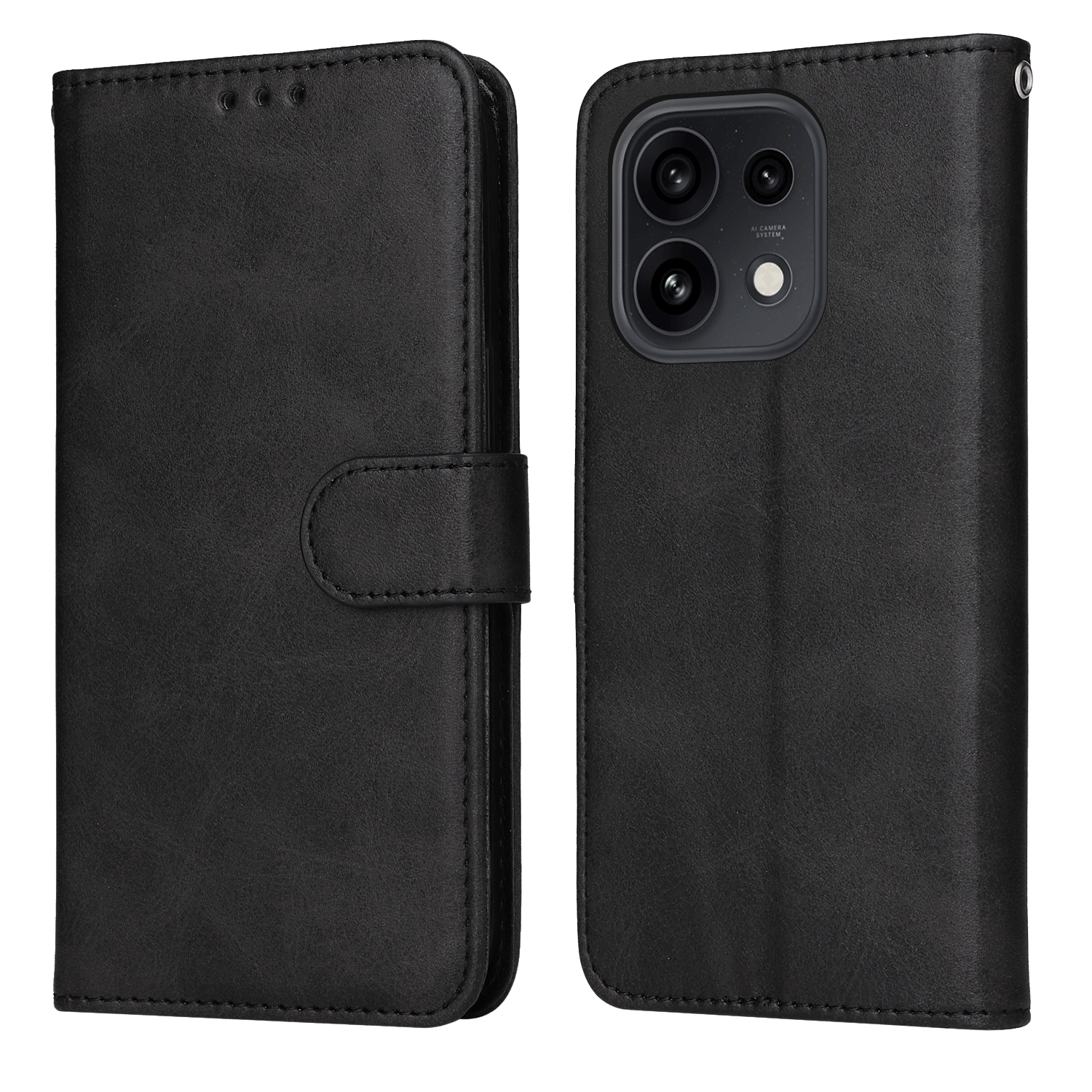 Comfycase OPPO Reno16 Pro 5G Bookcase Hoesje Zwart
