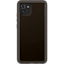 Samsung Galaxy A03 Siliconen Hoesje Zwart - Voorkant