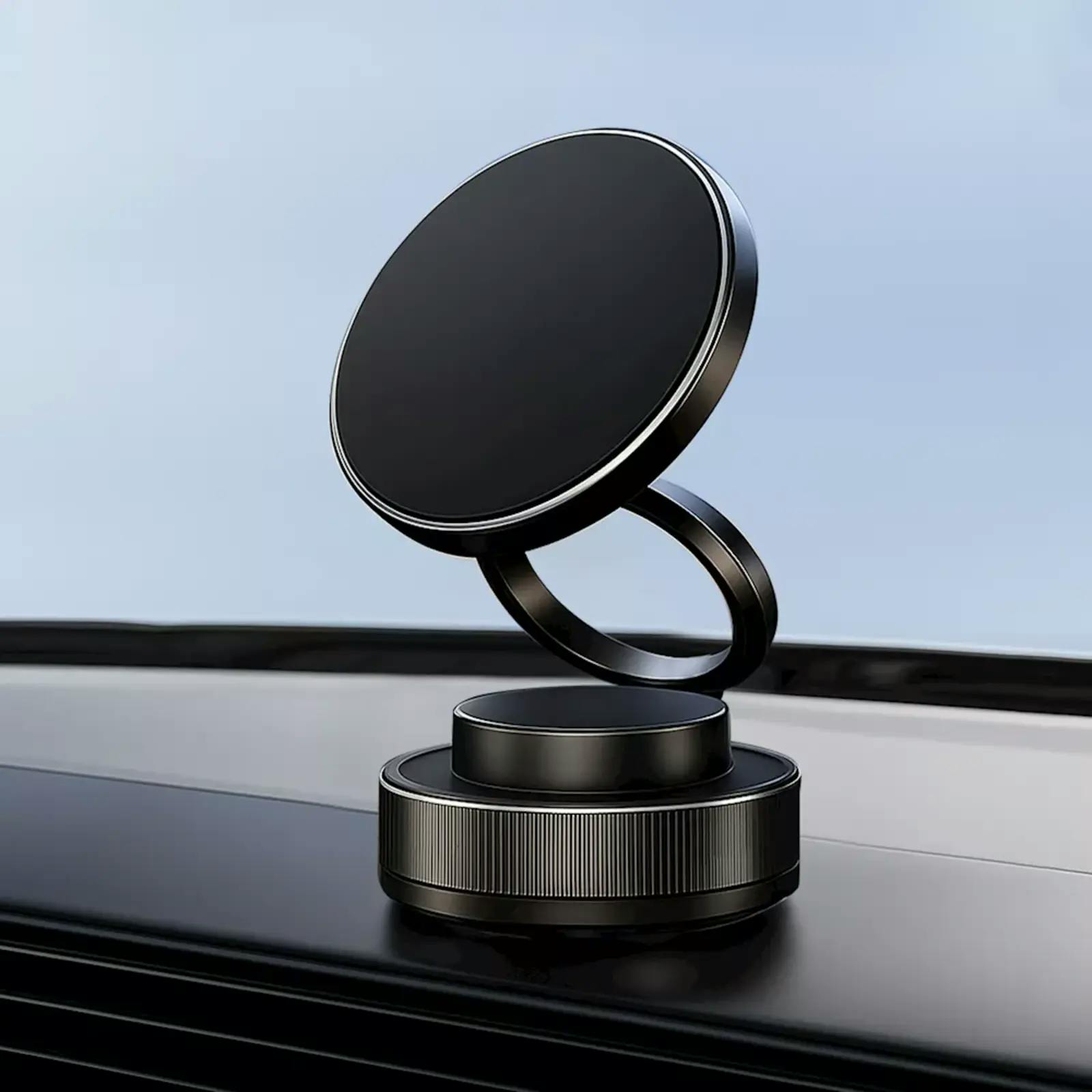 Musthavz MagBolt Suction Autohouder Zwart