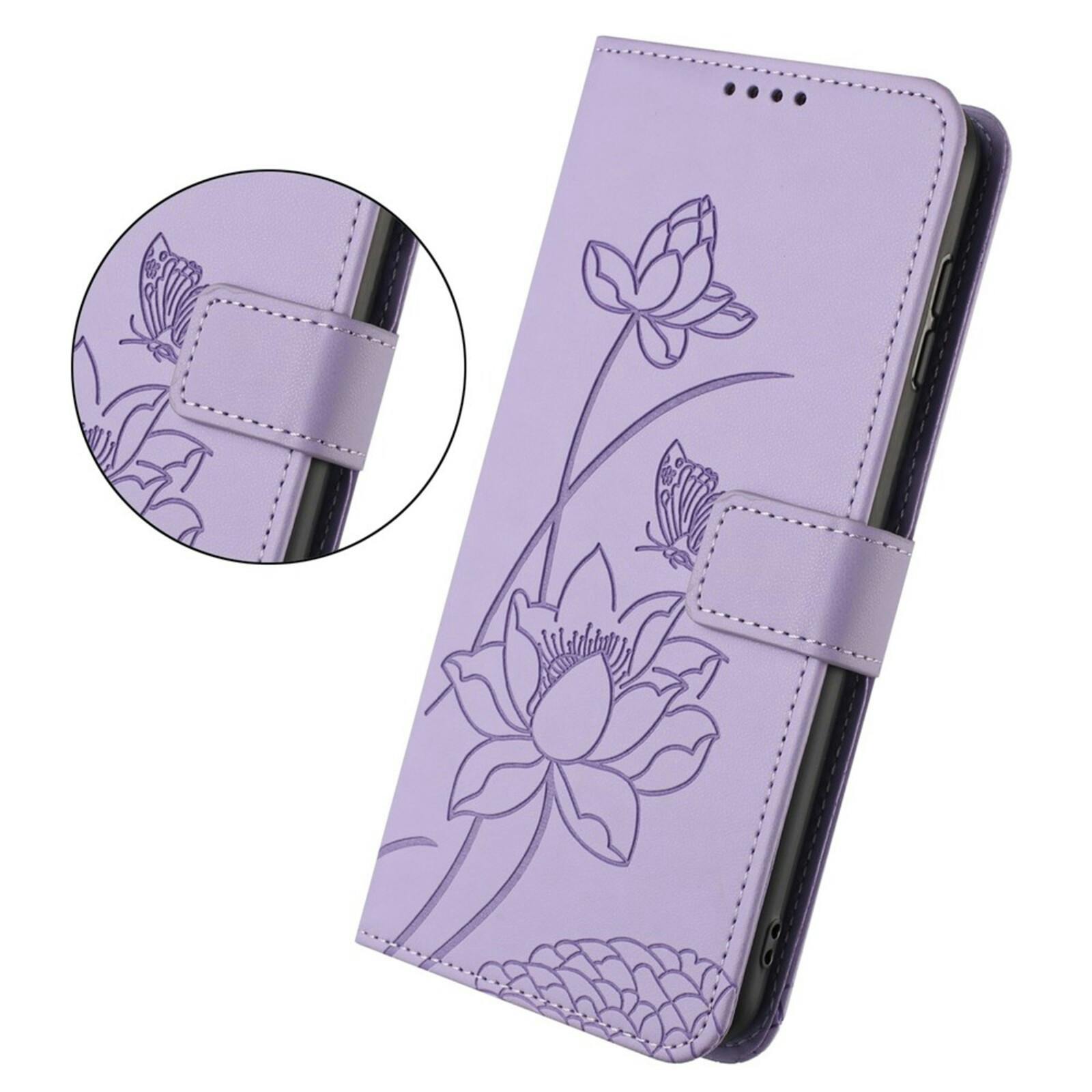 Comfycase Google Pixel 10a Lotus Bookcase Paars