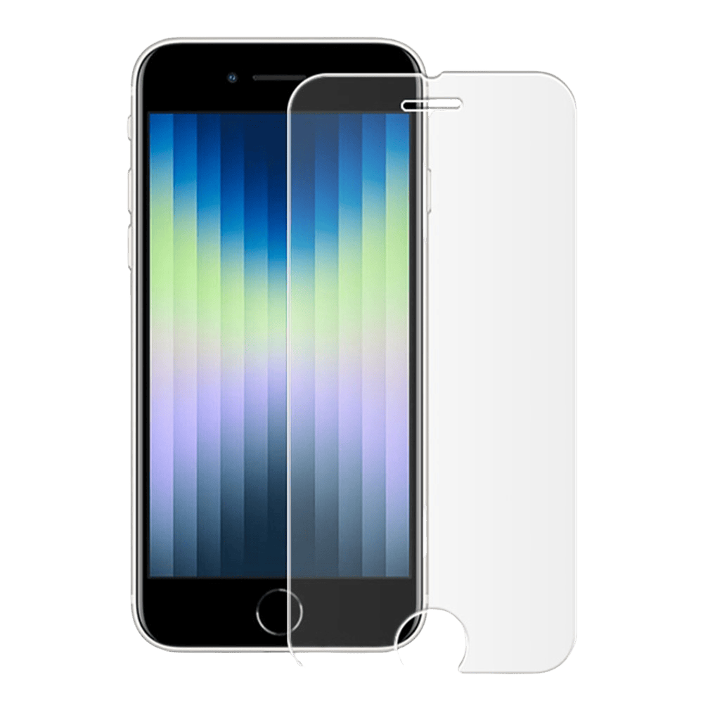 Amorus iPhone SE (2020/2022) Screenprotector Gehard Glas Transparant