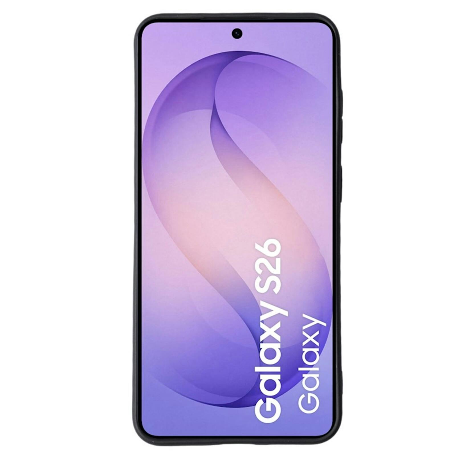 Mocaa Samsung Galaxy S26 FE Mat Hoesje Zwart