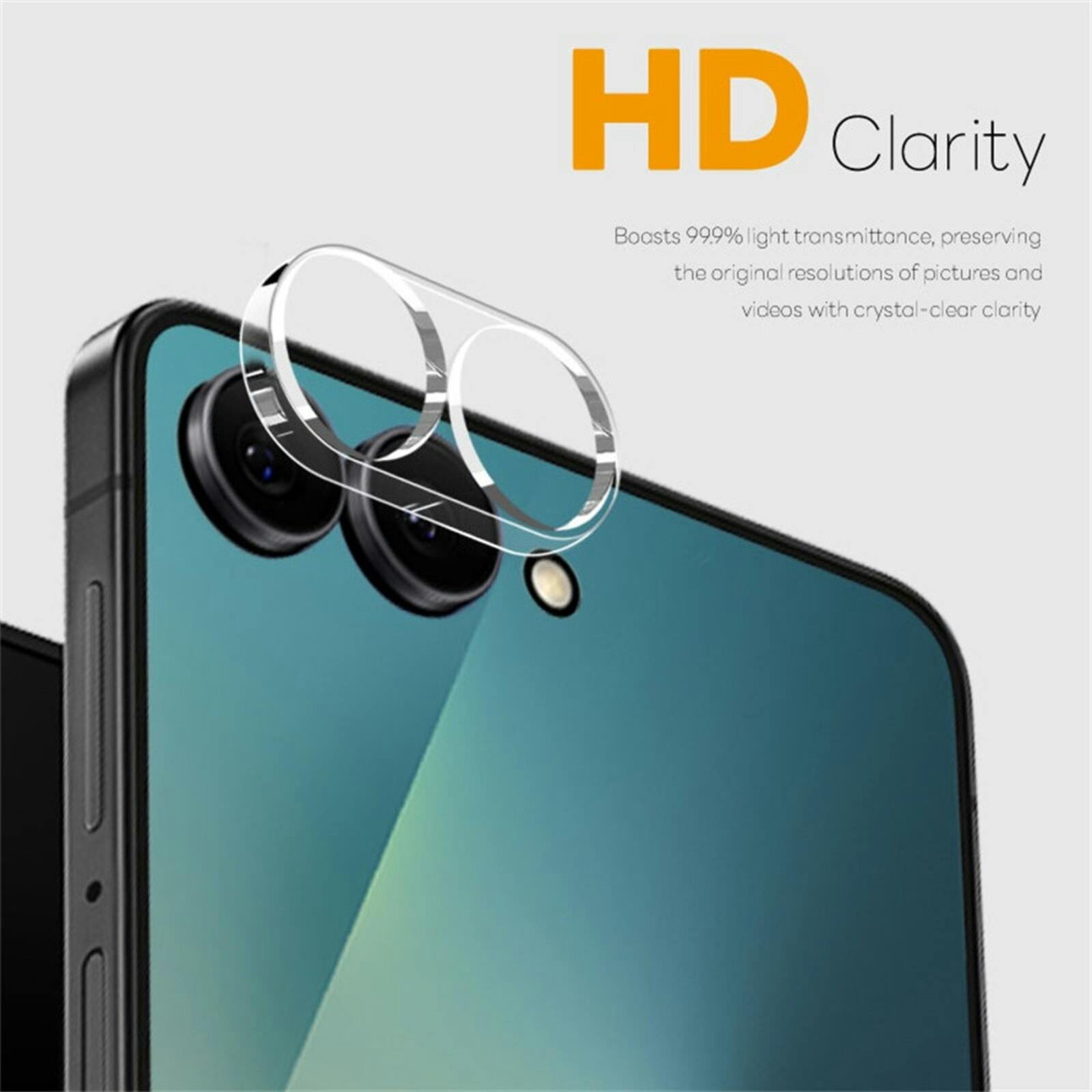 Northjo Samsung Galaxy Z Flip8 Camera Protector Transparant