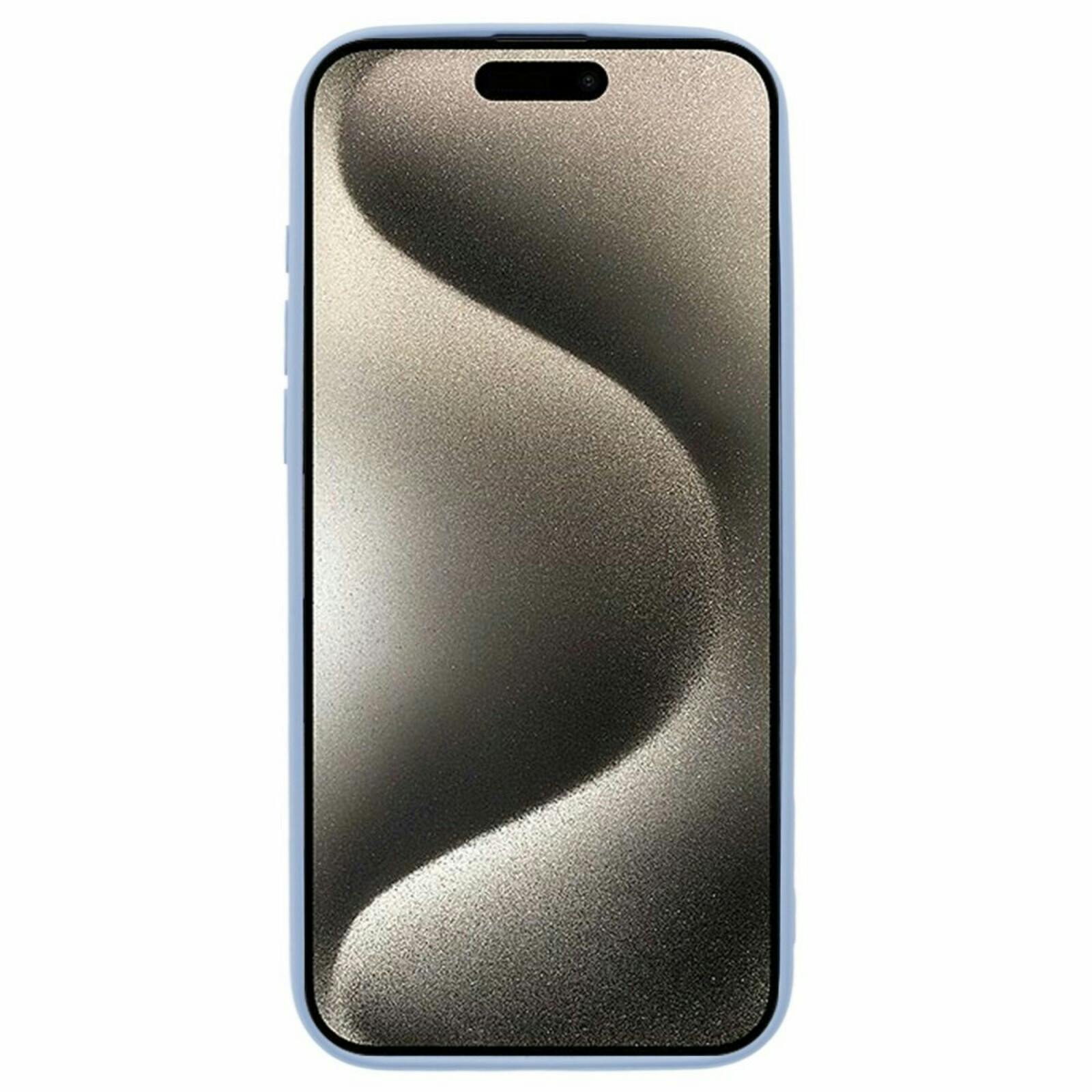 Mocaa Apple iPhone 16 Pro Lens Protection Hoesje Blauwgrijs