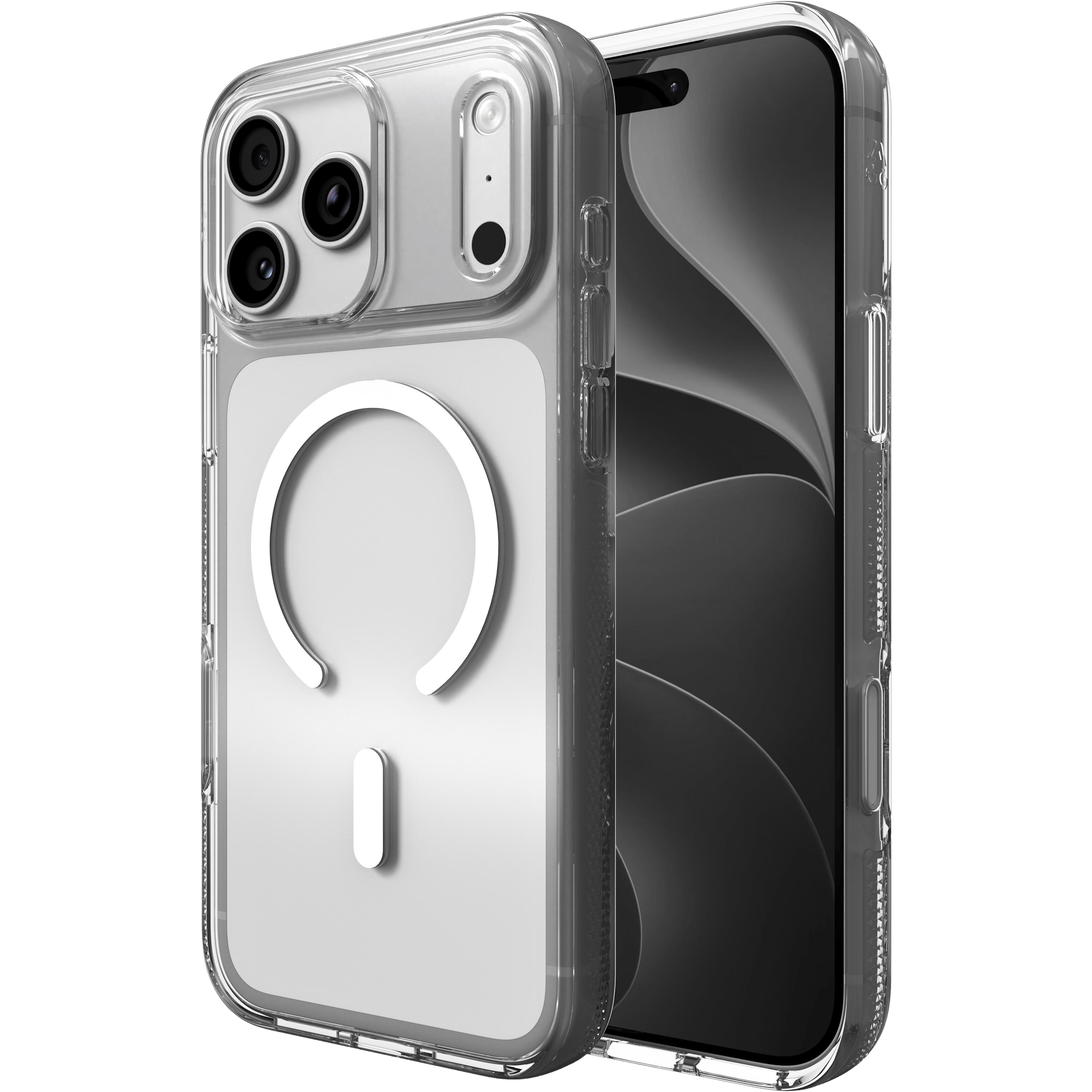 ZAGG iPhone 17 Pro Max / 18 Pro Max MagSafe Crystal Palace Hoesje Transparant