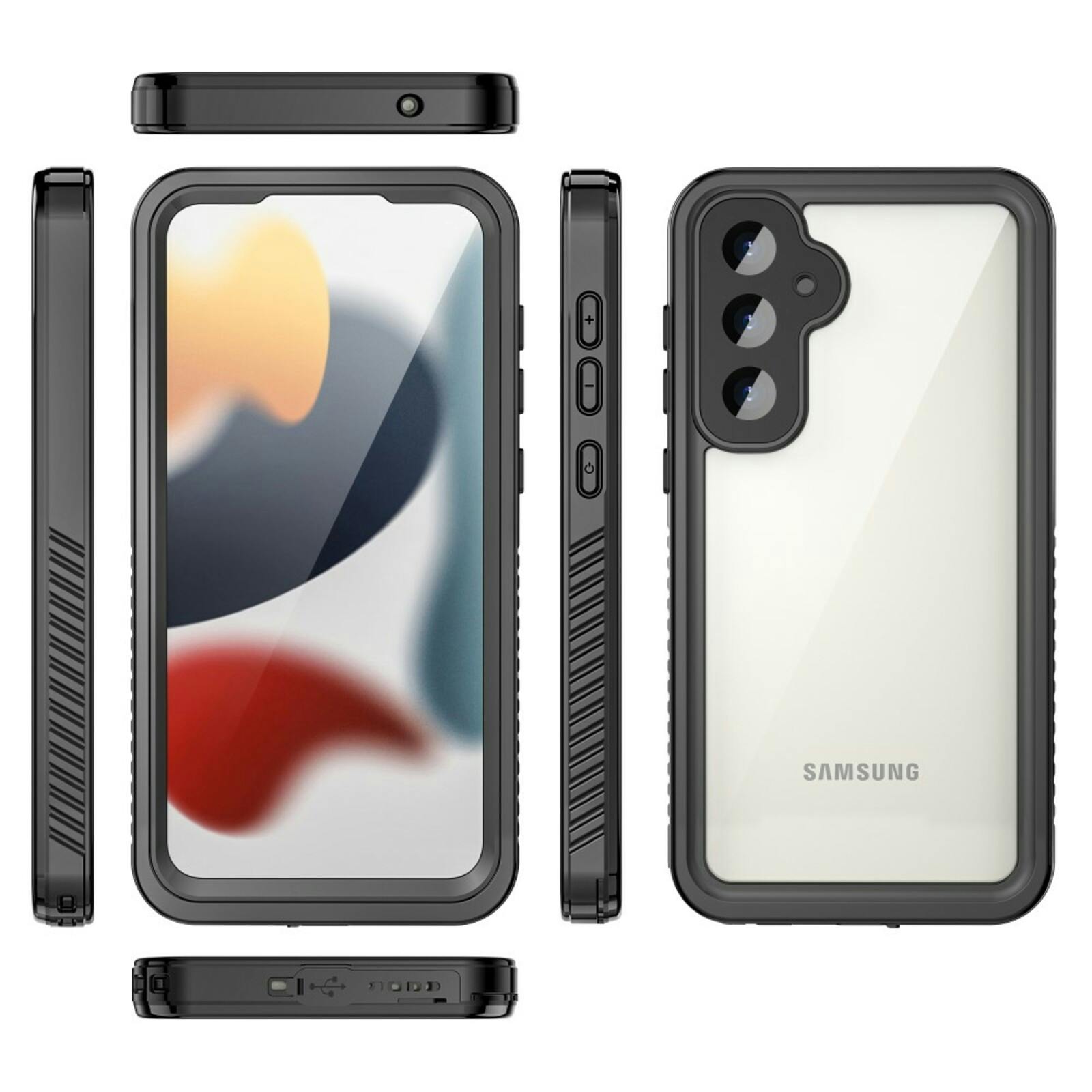 REDPEPPER Samsung S23 FE FS Series Waterproof Case Zwart