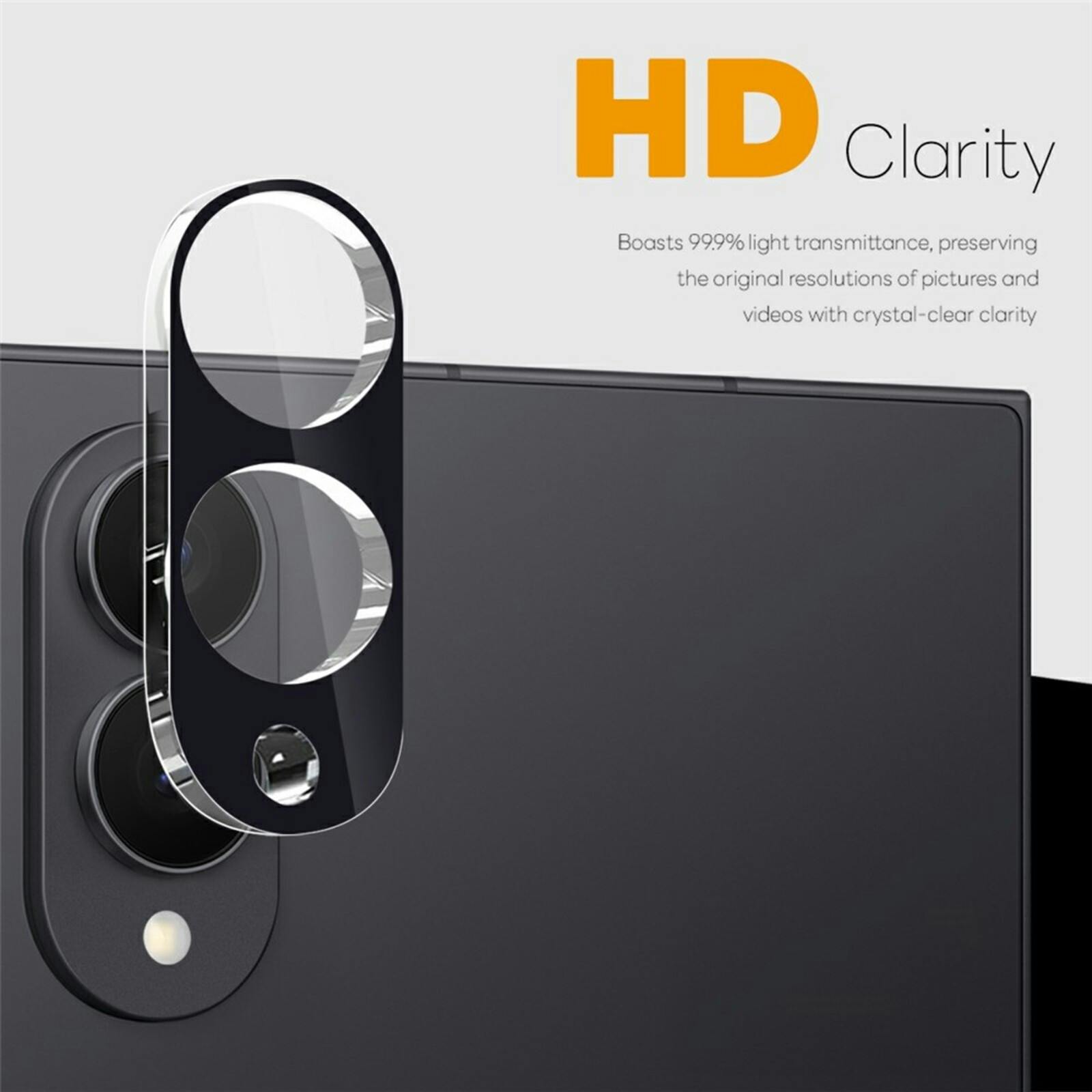Northjo Samsung Galaxy Z Fold8 Camera Protector Zwart