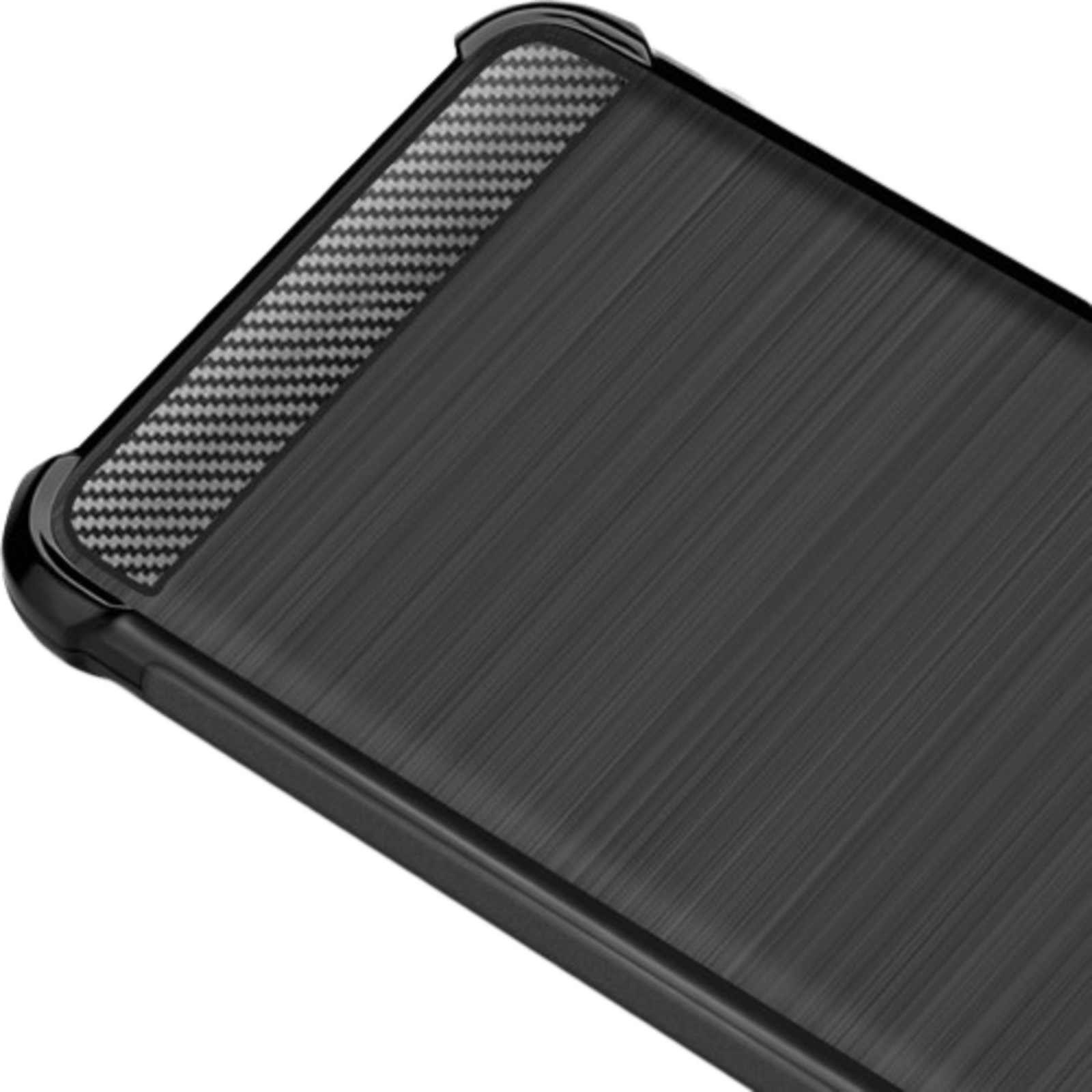 Imak Samsung Galaxy A70 Vega Carbon Air Bag Drop Proof Hoesje Grijs