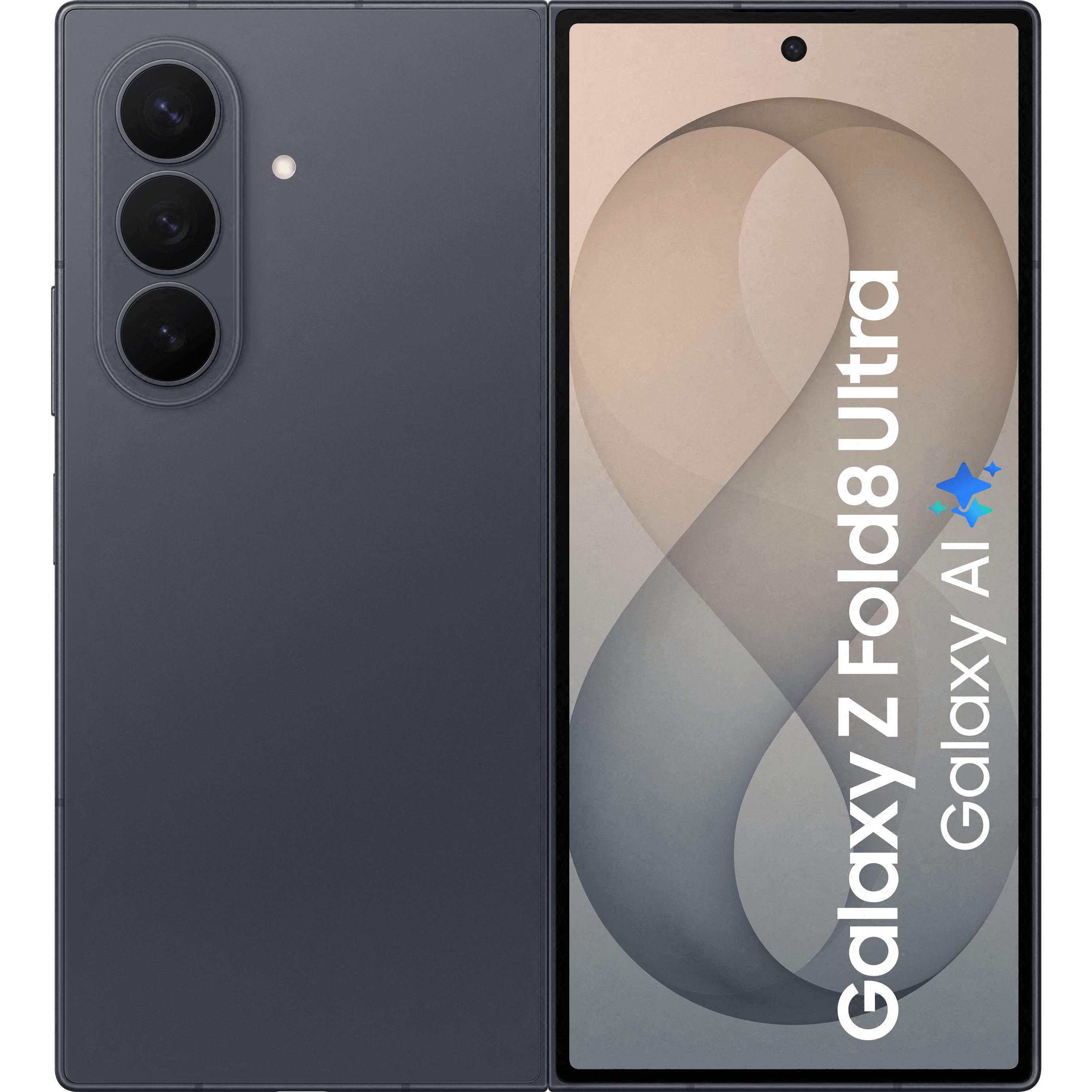 Samsung Galaxy Z Fold8 Ultra 5G Graphite - Achterkant