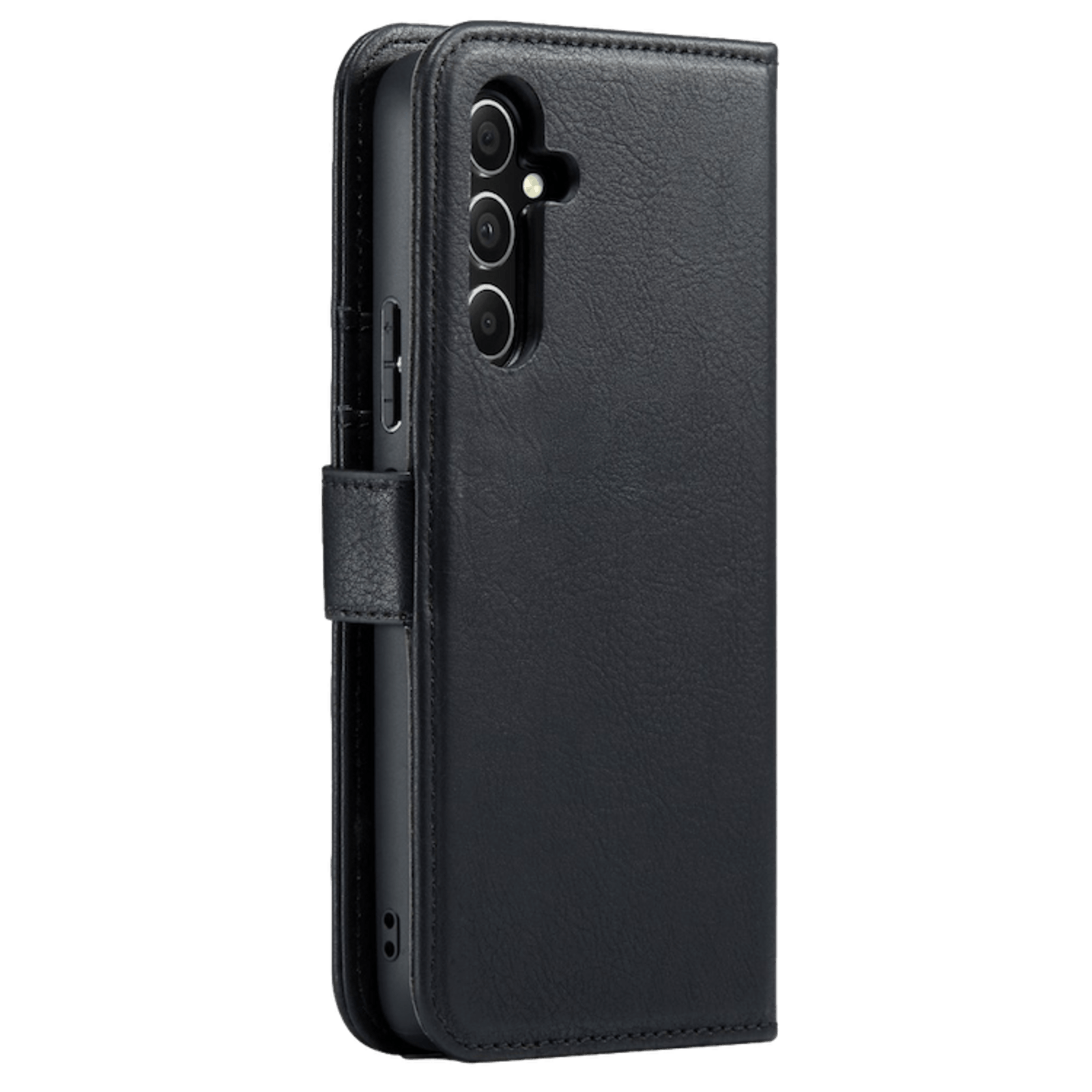 DG.MING Samsung Galaxy A54 Lederen 2-in-1 Wallet en Hoesje Zwart