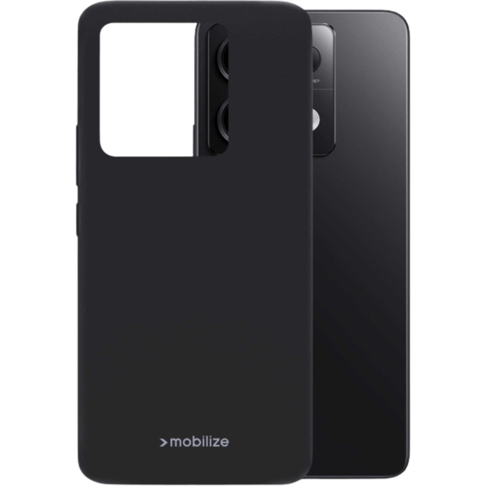 Mobilize Xiaomi Redmi Note 13 Pro 5G / POCO X6 5G Siliconen (TPU) Hoesje Zwart