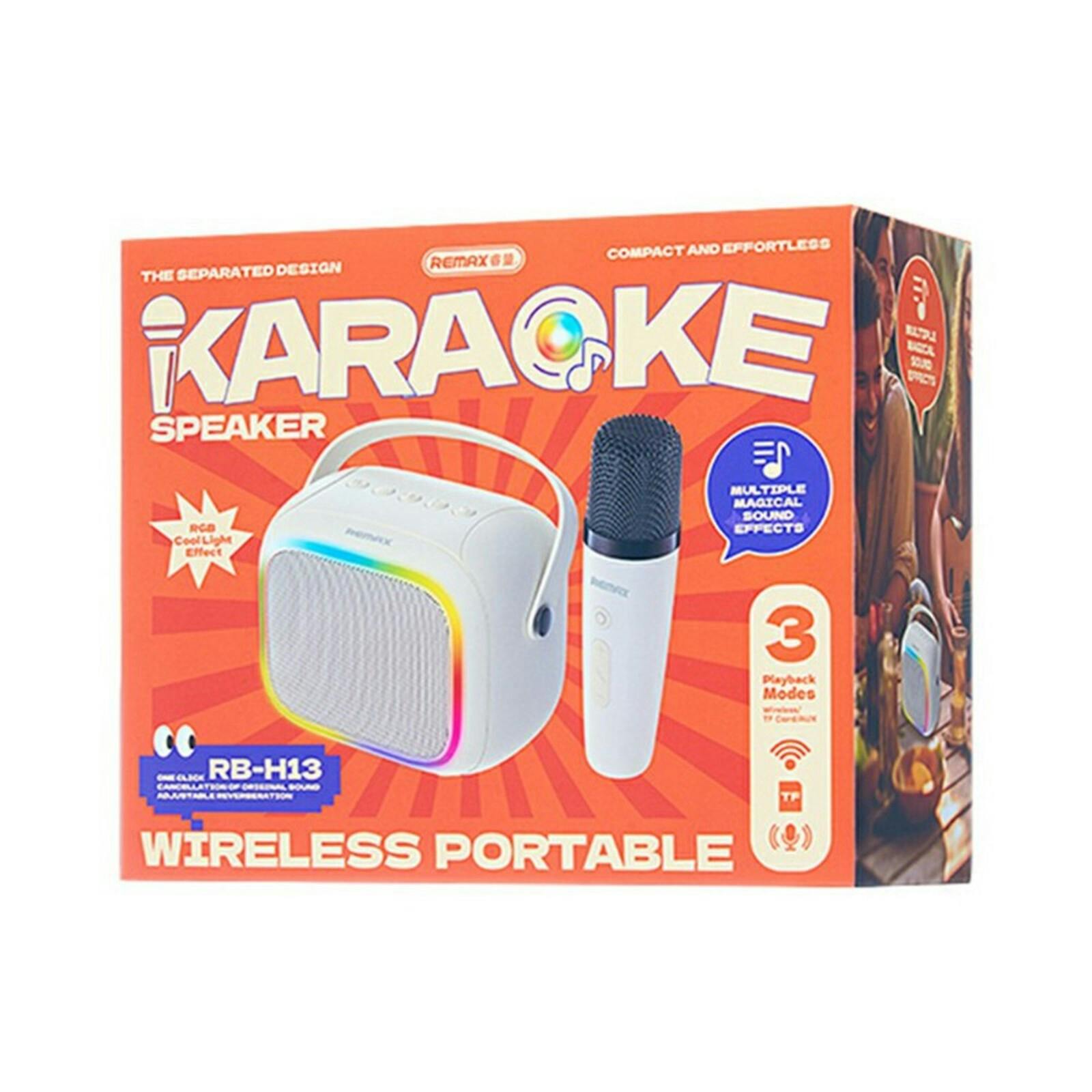Remax Karaoke Speaker met Microfoon