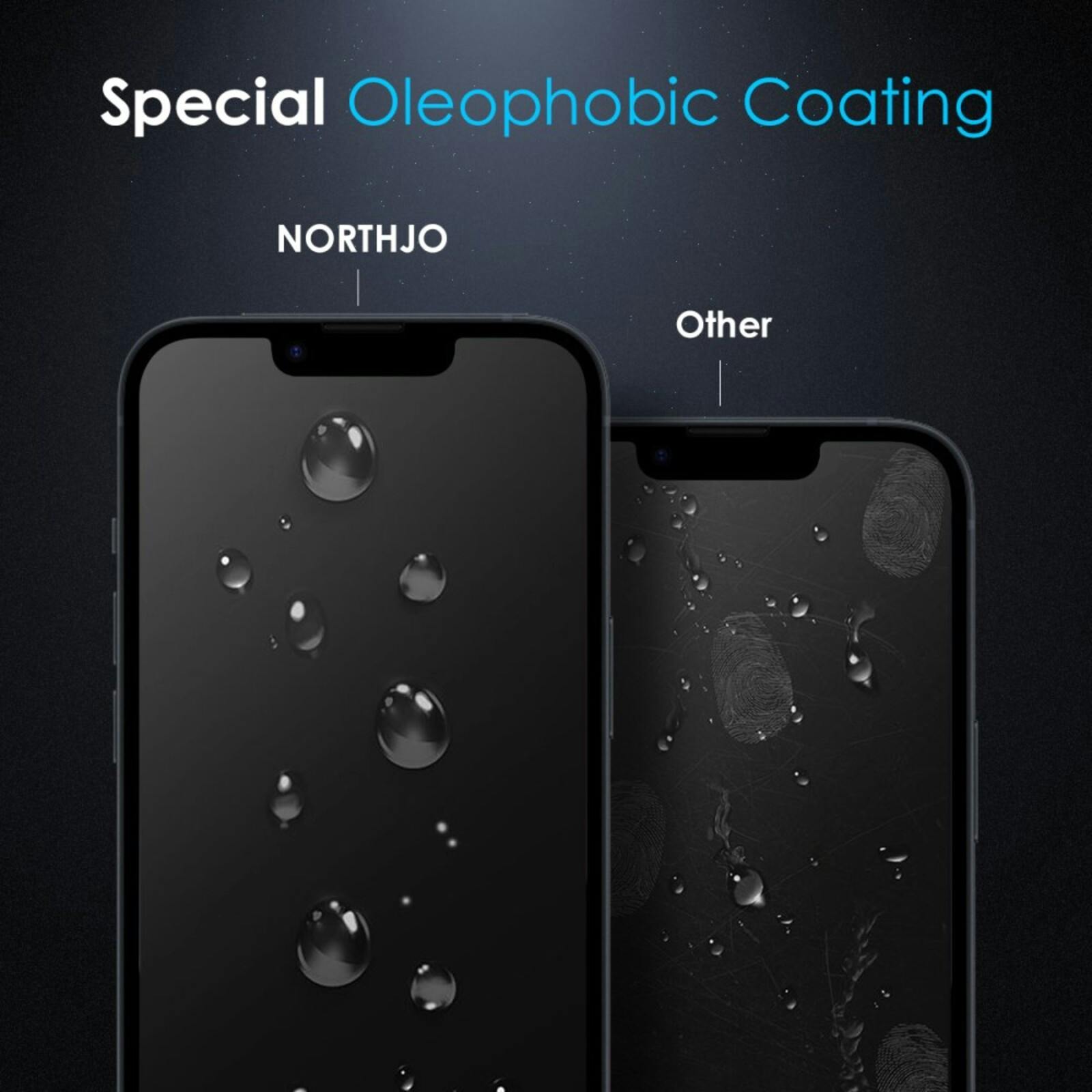 Northjo Apple iPhone 16e A+ Screenprotector Transparant