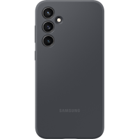 Samsung Galaxy S23 FE Siliconen Hoesje Zwart - Achterkant