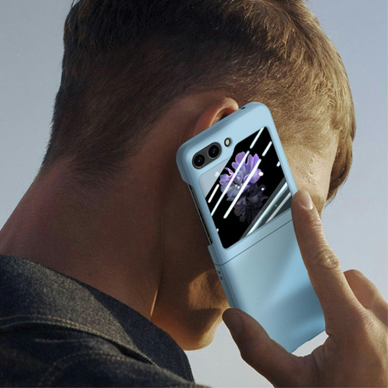 Comfycase Samsung Galaxy Z Flip6 Daily Beschermhoesje Blauw