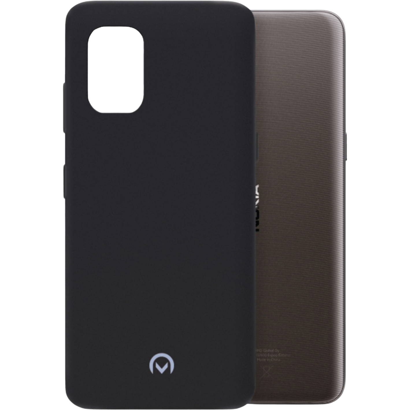 Mobilize Nokia G11/G21 Siliconen (TPU) Hoesje Black - Voorkant