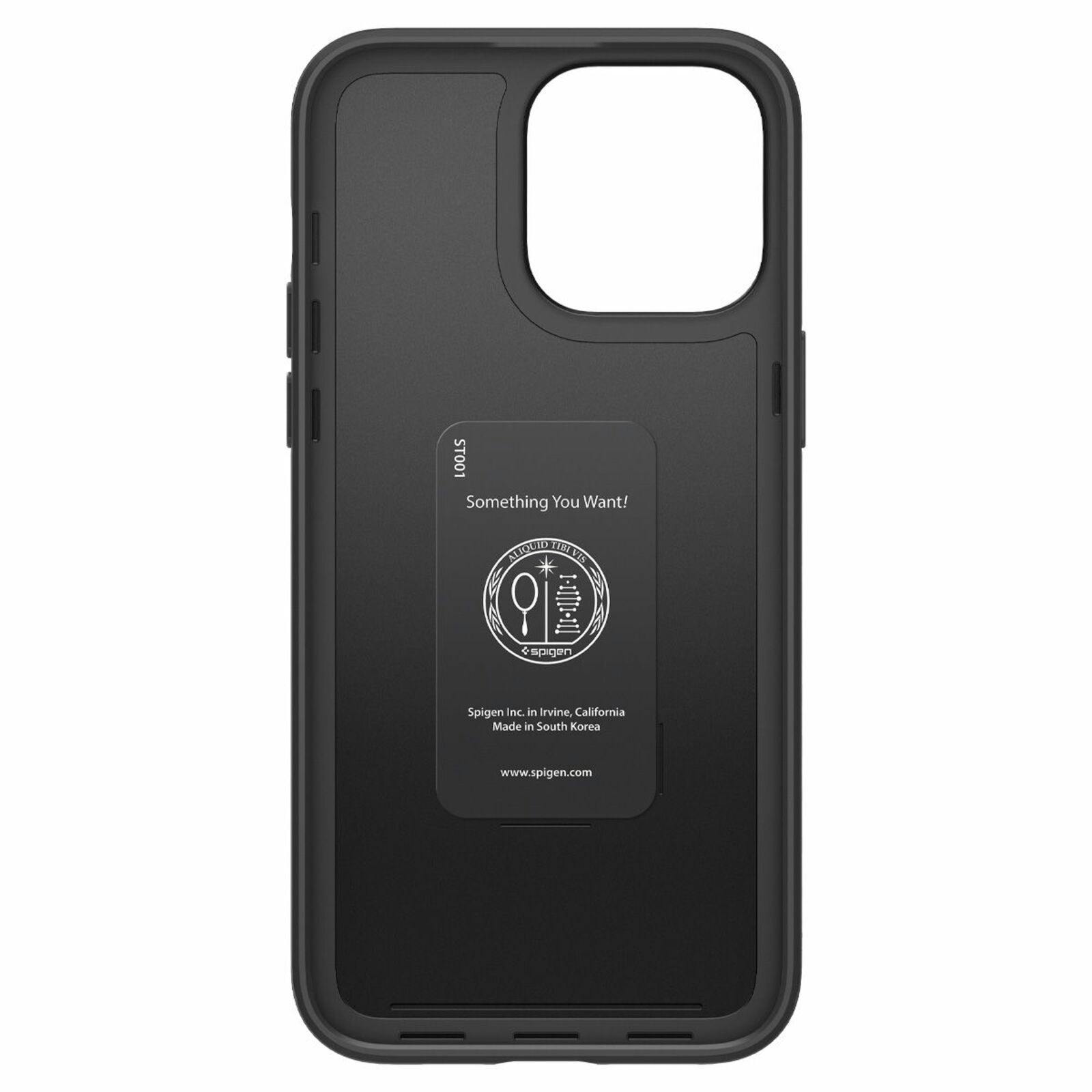 Spigen iPhone 14 Pro Thin Fit Hoesje Zwart