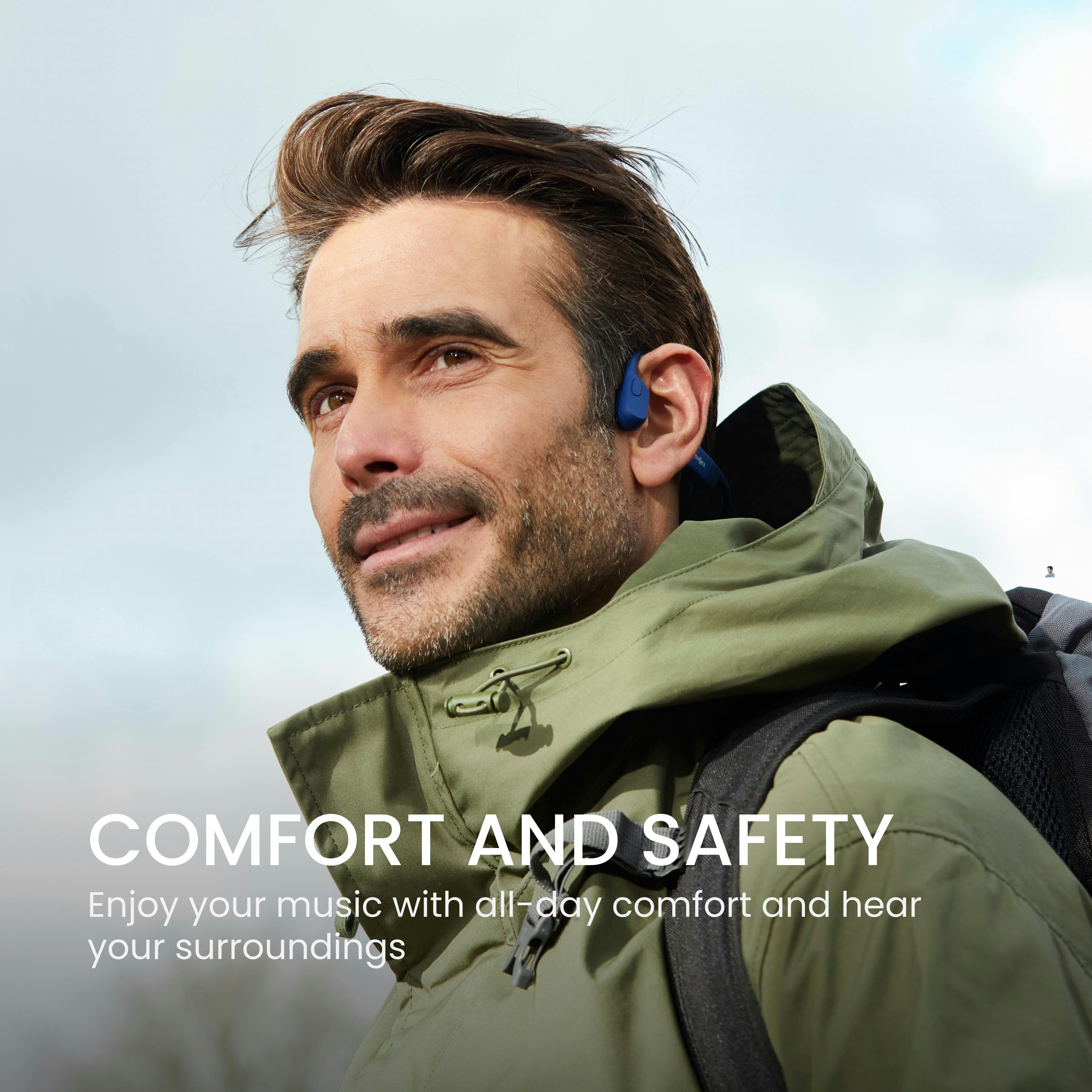 Shokz OpenRun USB-C Blue