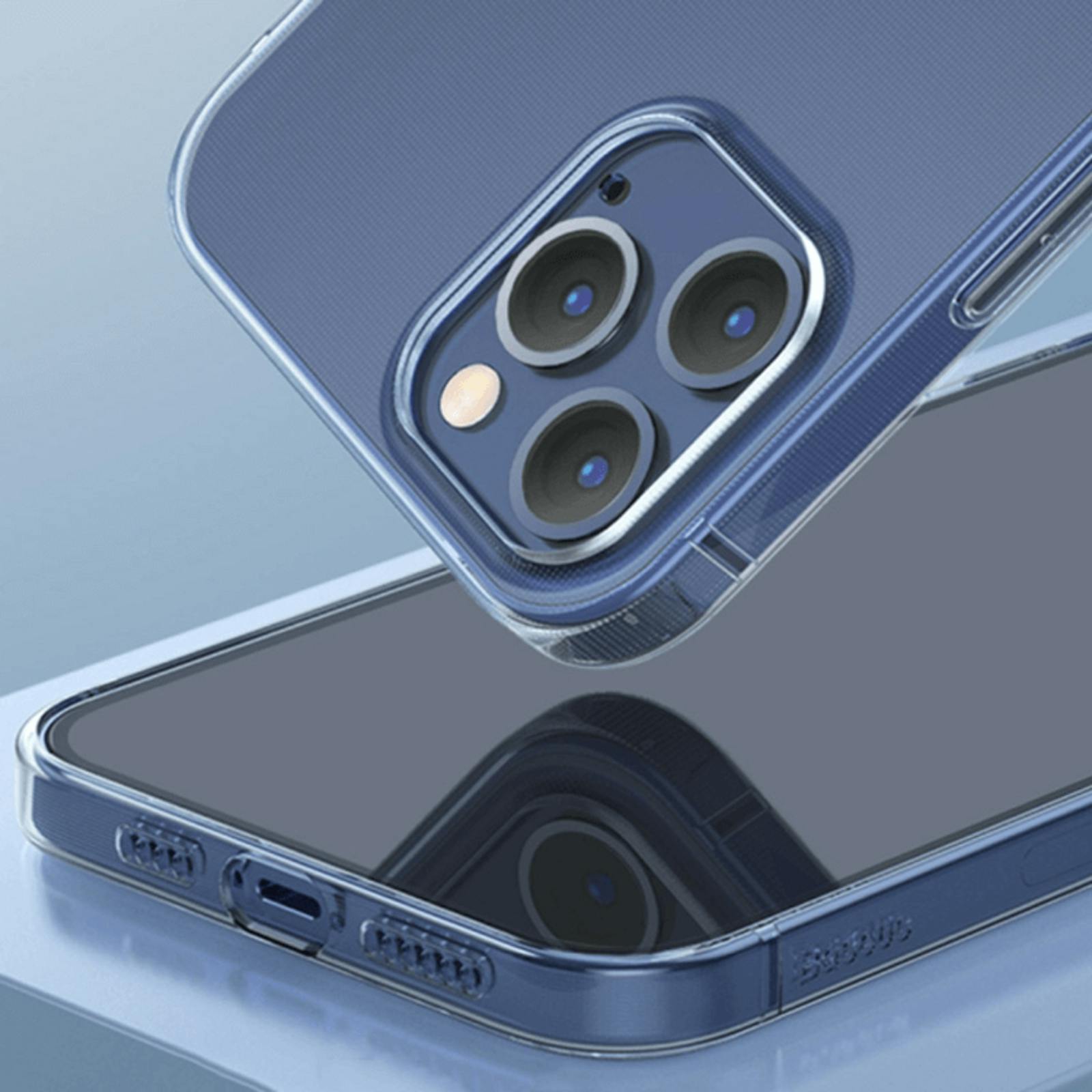 Baseus iPhone 12 Pro max Simple Hoesje Transparant