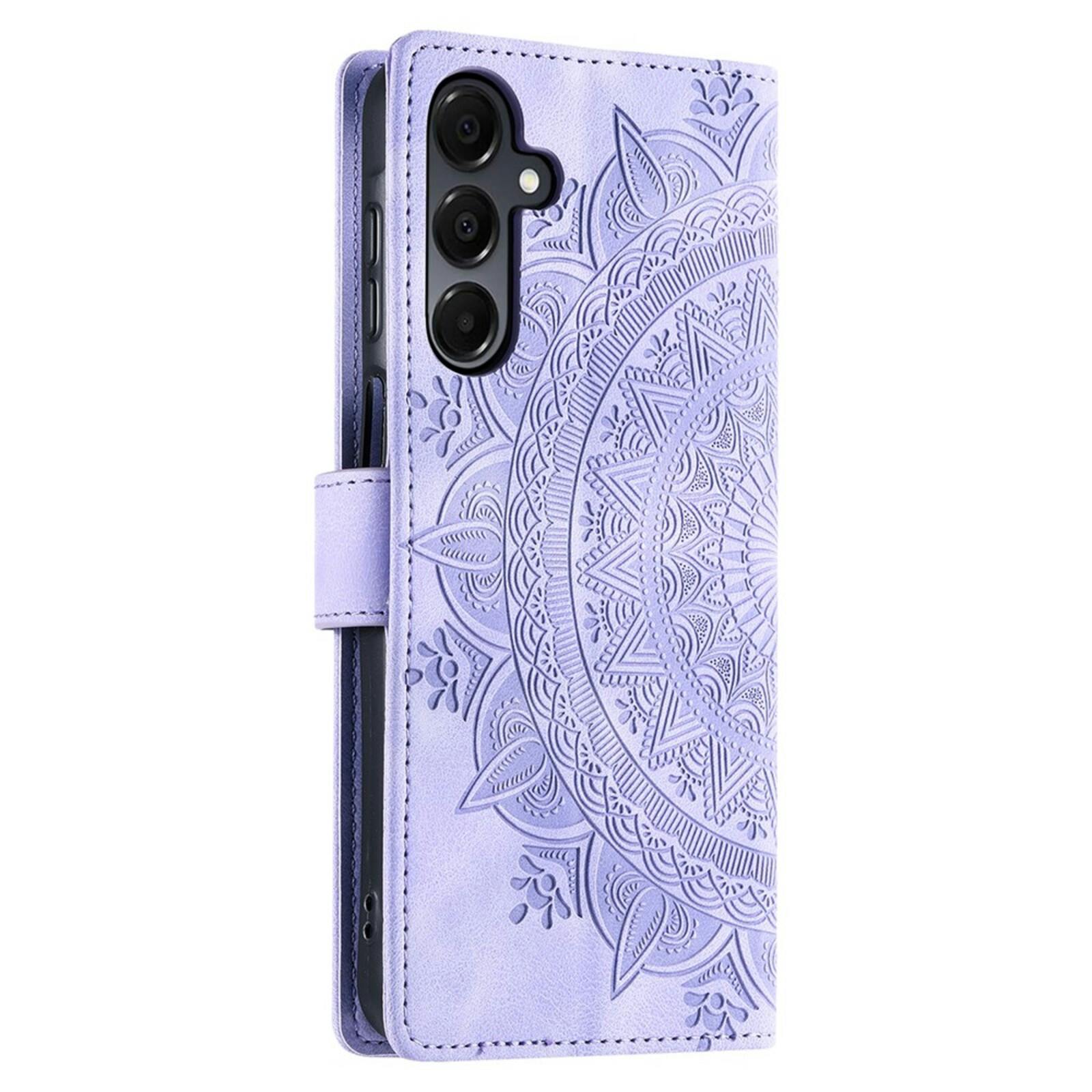 Comfycase Samsung Galaxy S25 FE Mandala Bookcase Paars