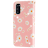 Comfycase Samsung Galaxy S20 Daisy Hoesje Roze