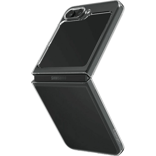 Spigen Galaxy Z Flip5 Airskin Hoesje Transparant - Voorkant