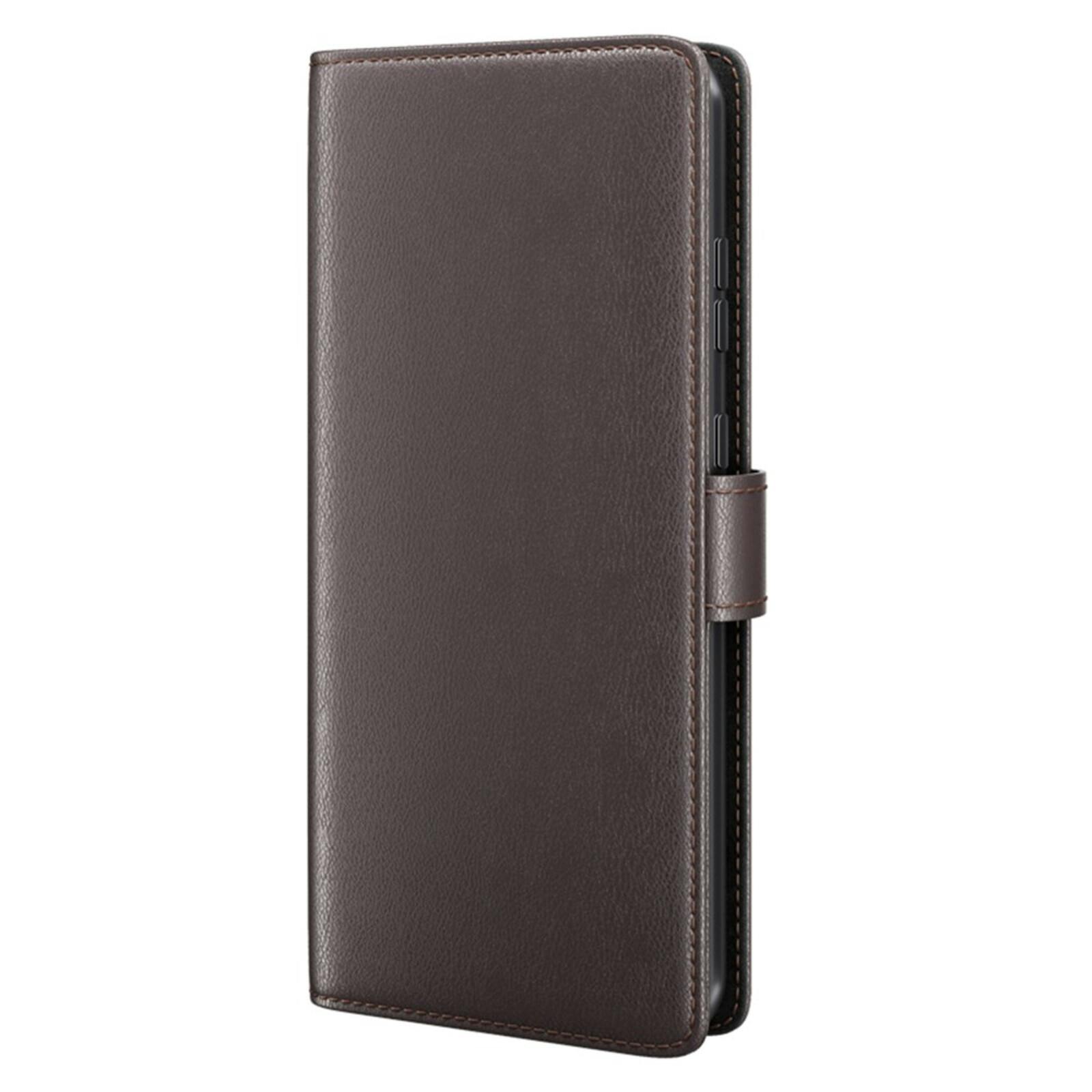 Fonexio Samsung Galaxy 25 Plus Luxe Lederen Book Case Bruin