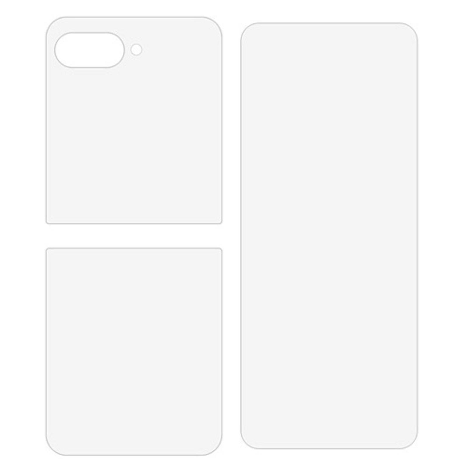 Mocaa Motorola Razr 60 Ultra Duo Screenprotector Transparant