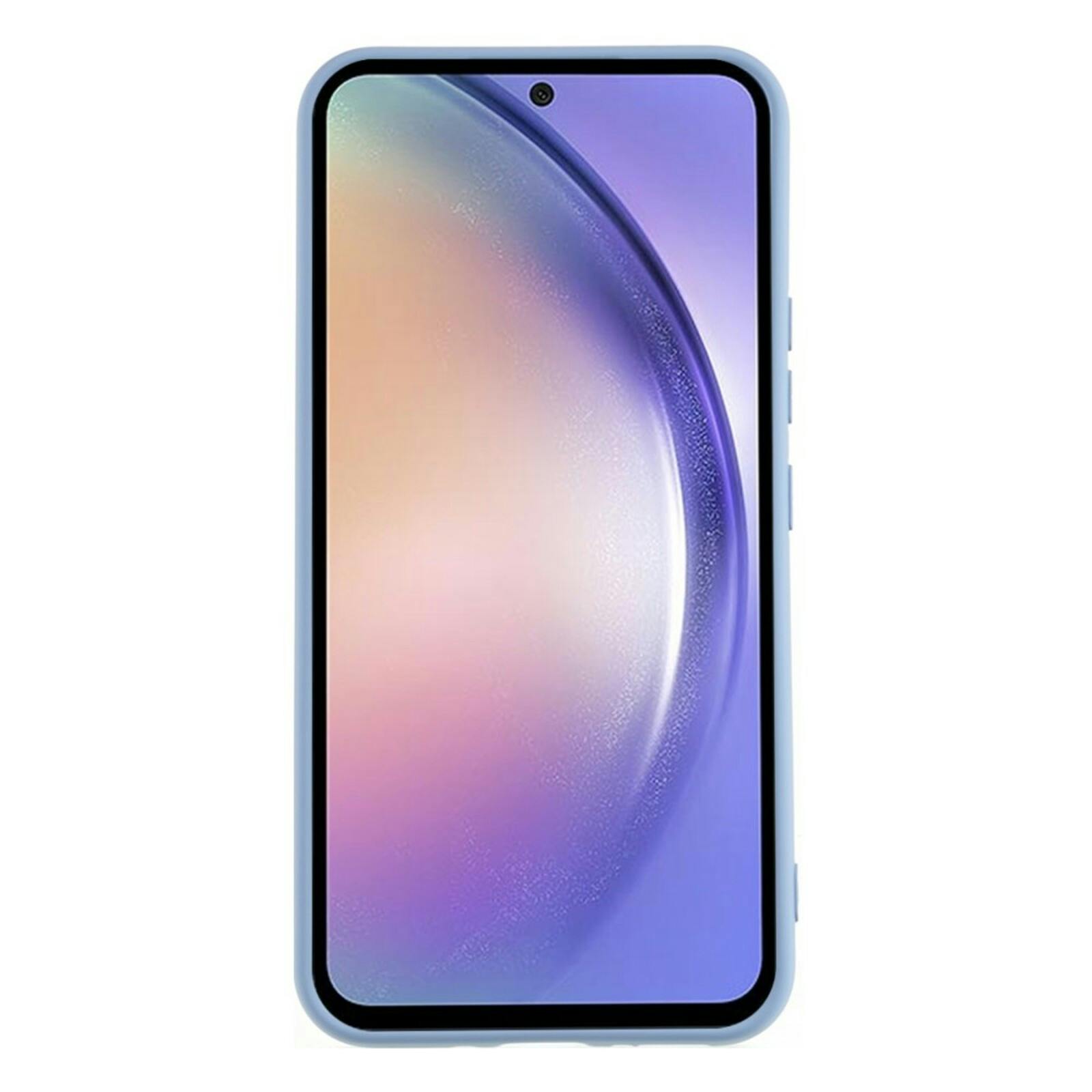 Mocaa Samsung Galaxy A54 Beschermhoesje Grijs