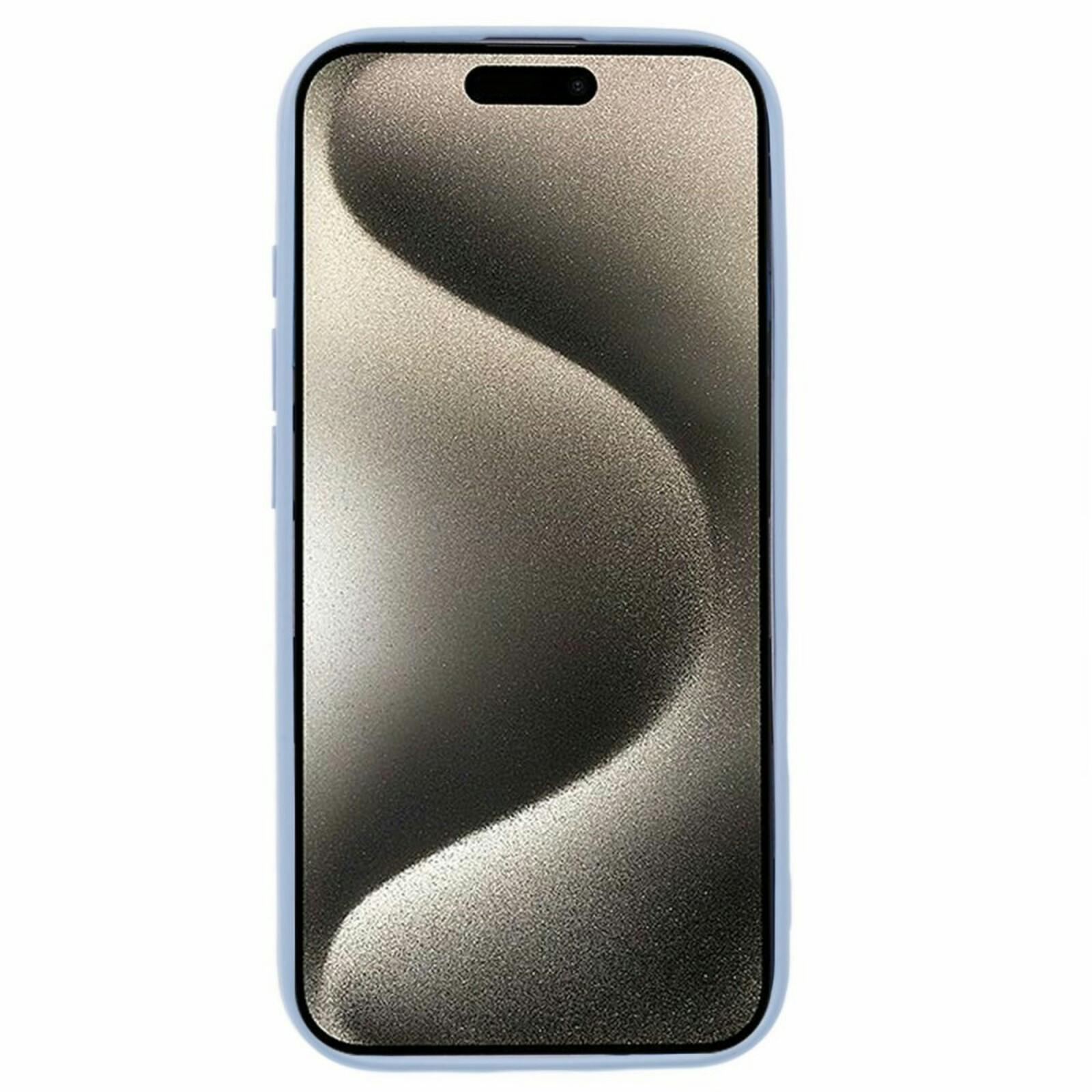 Mocaa Apple iPhone 16 Lens Protection Hoesje Blauwgrijs