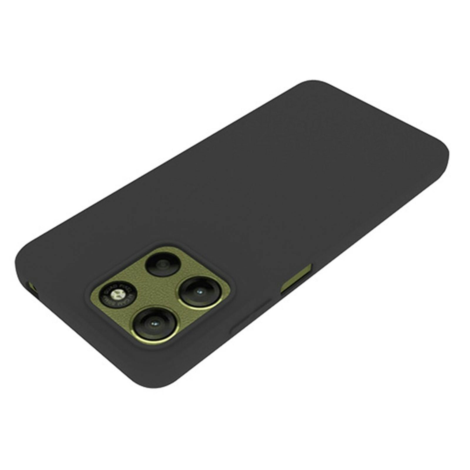 Mocaa Motorola G15 Slim-Fit Telefoonhoesje Zwart